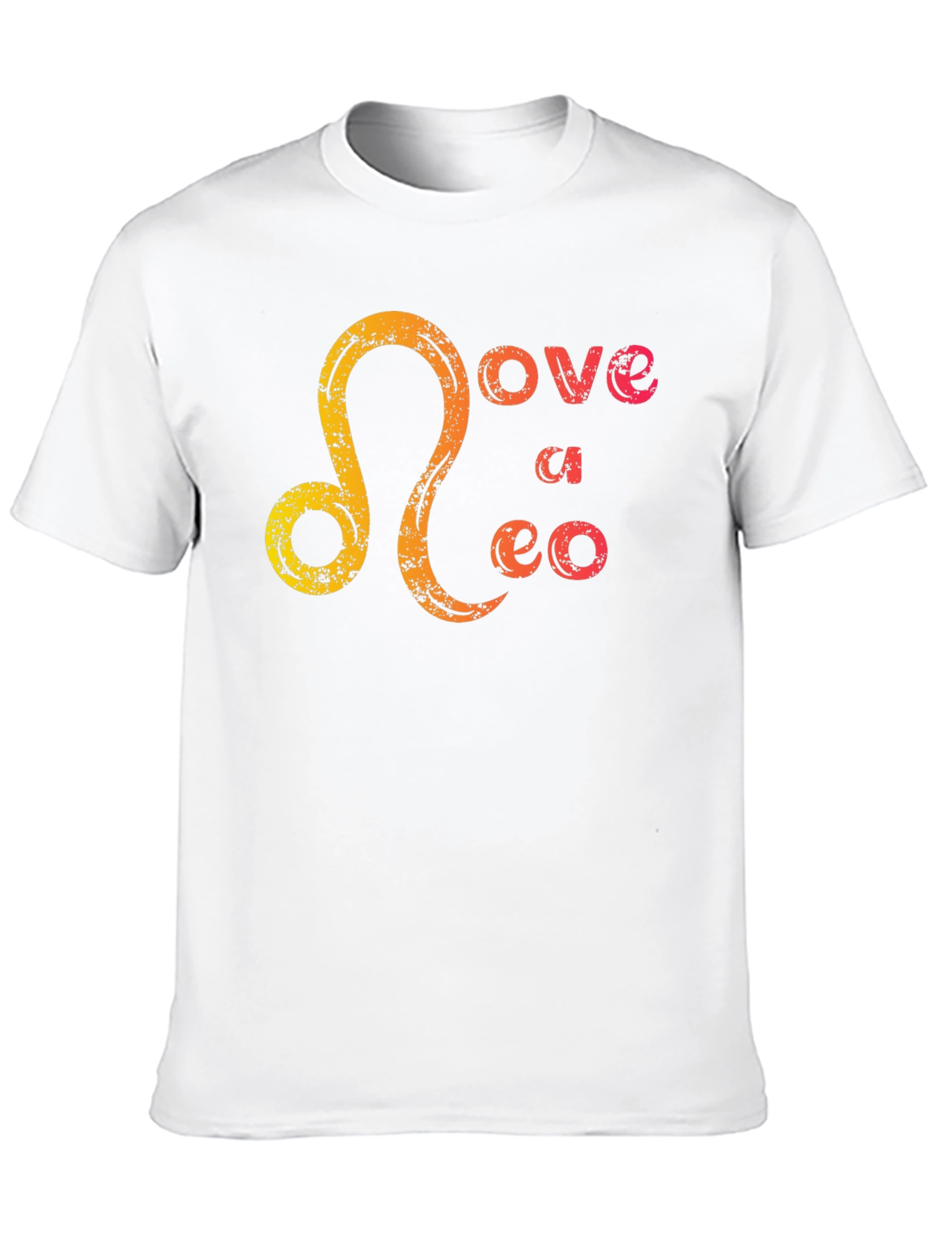 Love a Leo Black Graphic T-Shirt