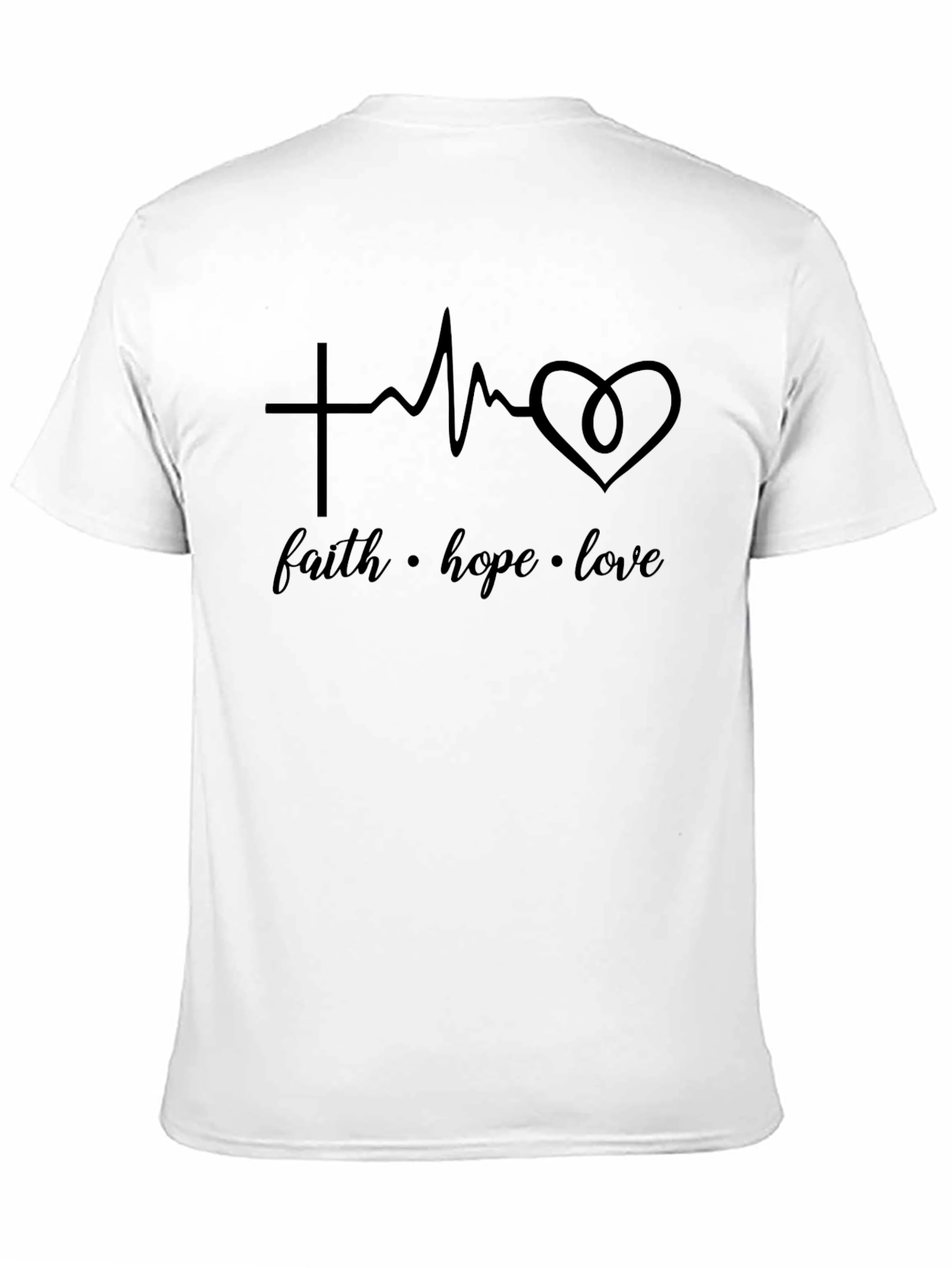 Faith Hope Love Graphic Tee - Unisex