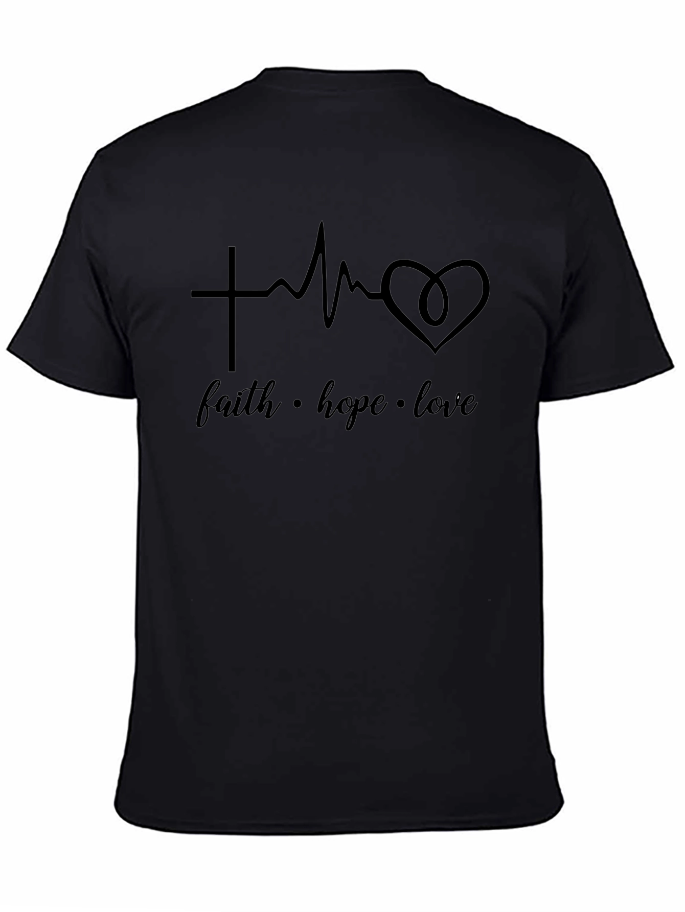 Faith Hope Love Graphic Tee - Unisex