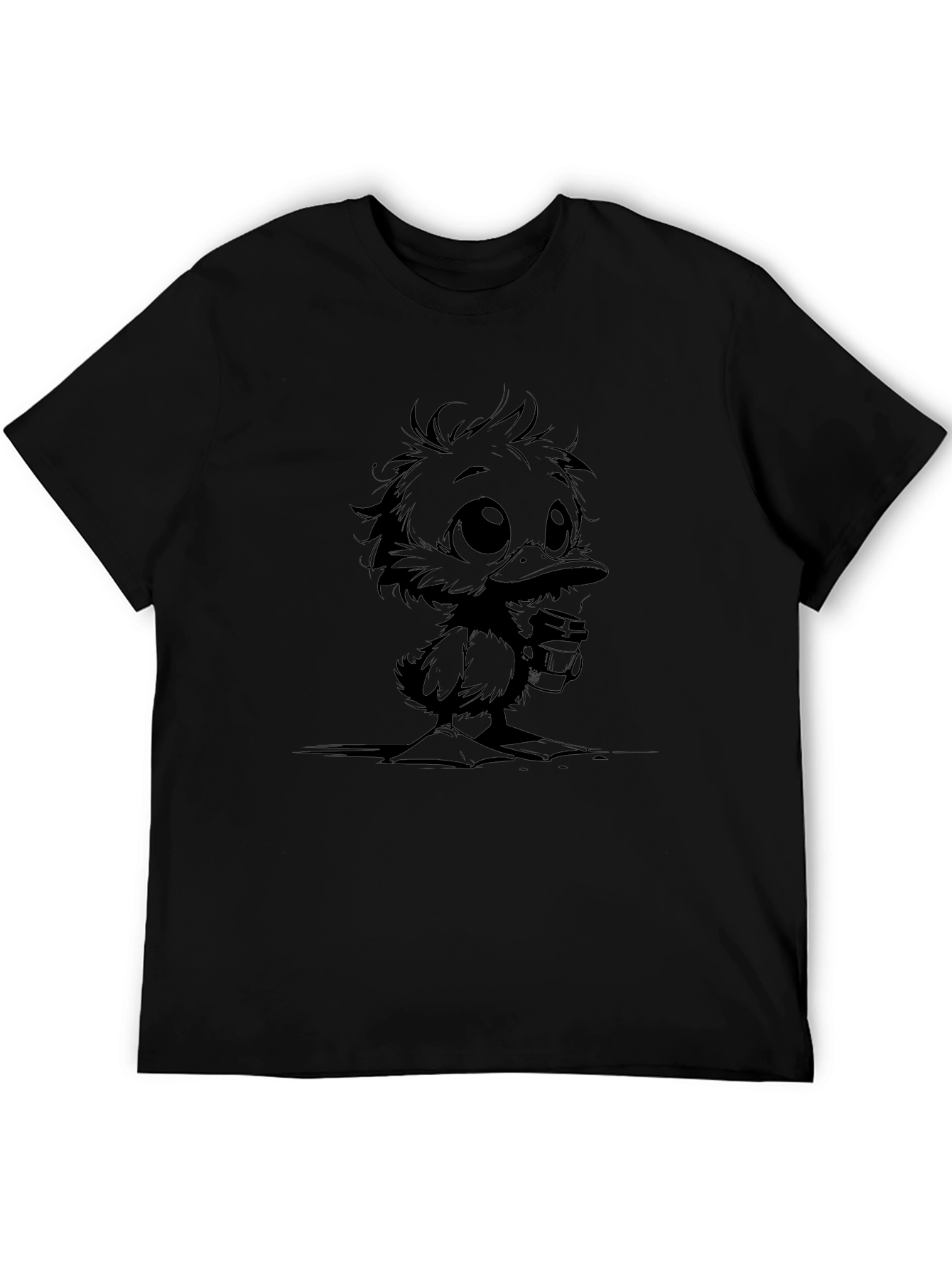 Duckling Coffee Black T-Shirt - Stylish & Unique