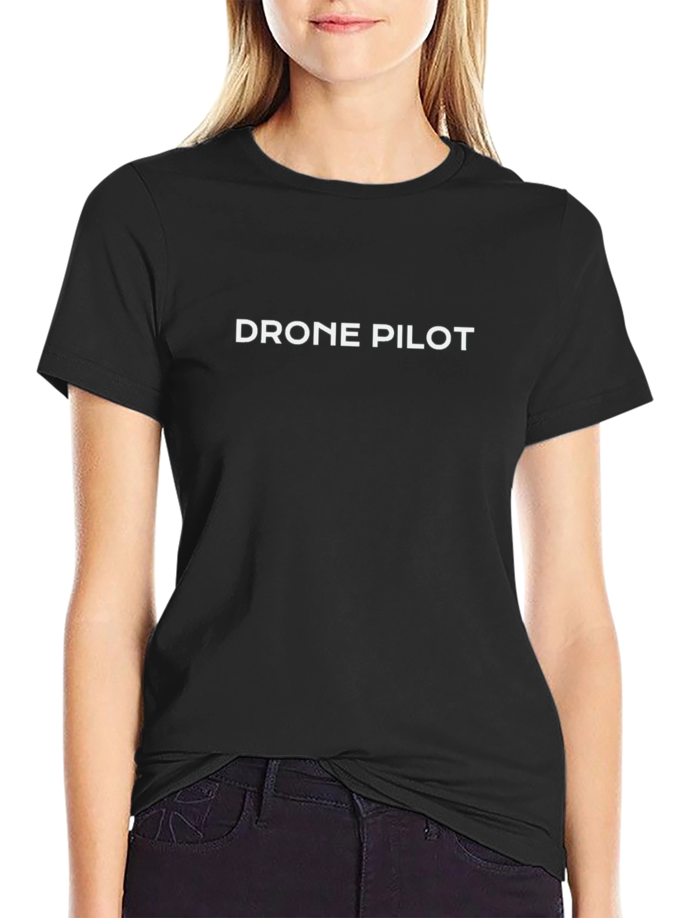 Drone Pilot Black T-Shirt