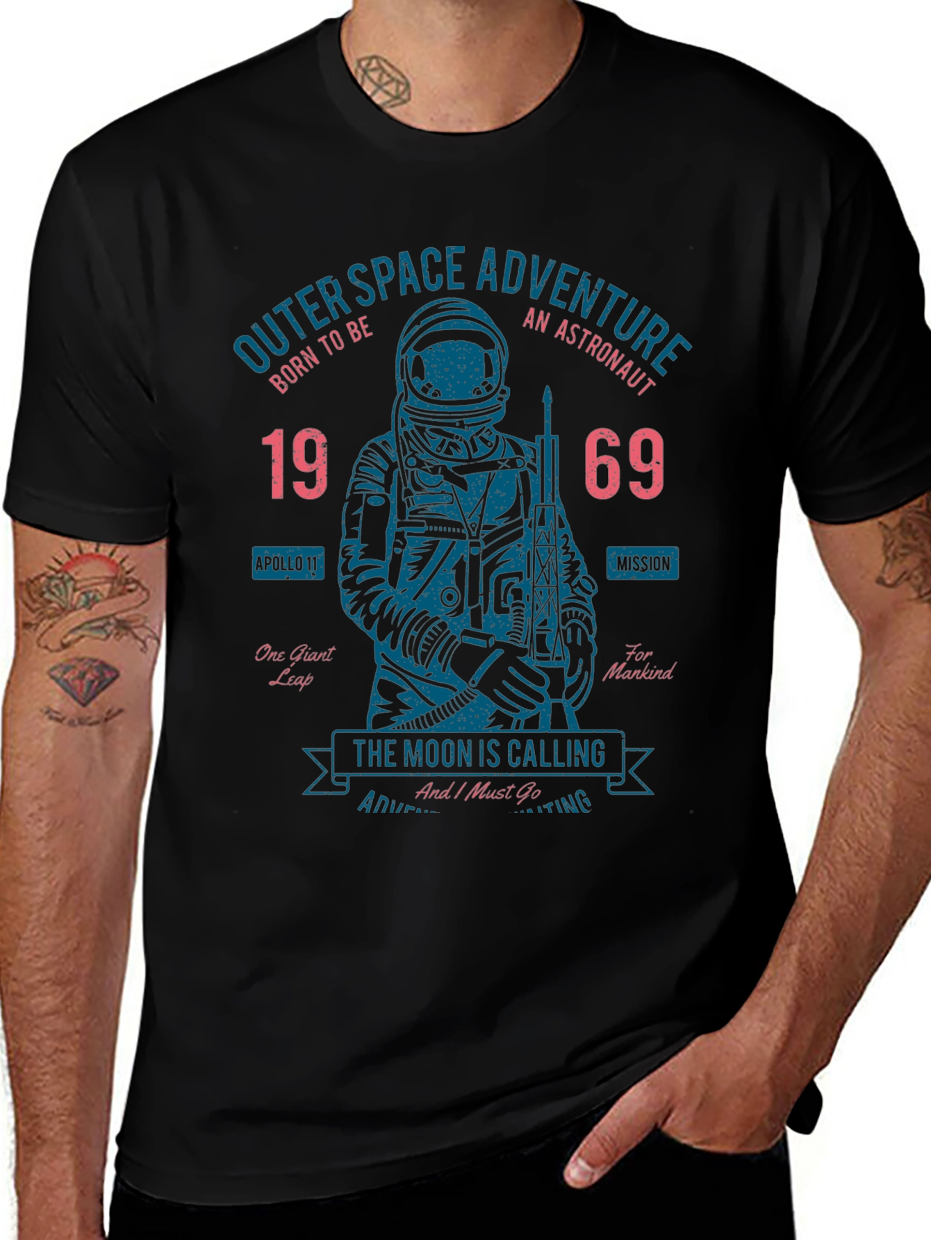 Outer Space Adventure T-Shirt - Apollo 11