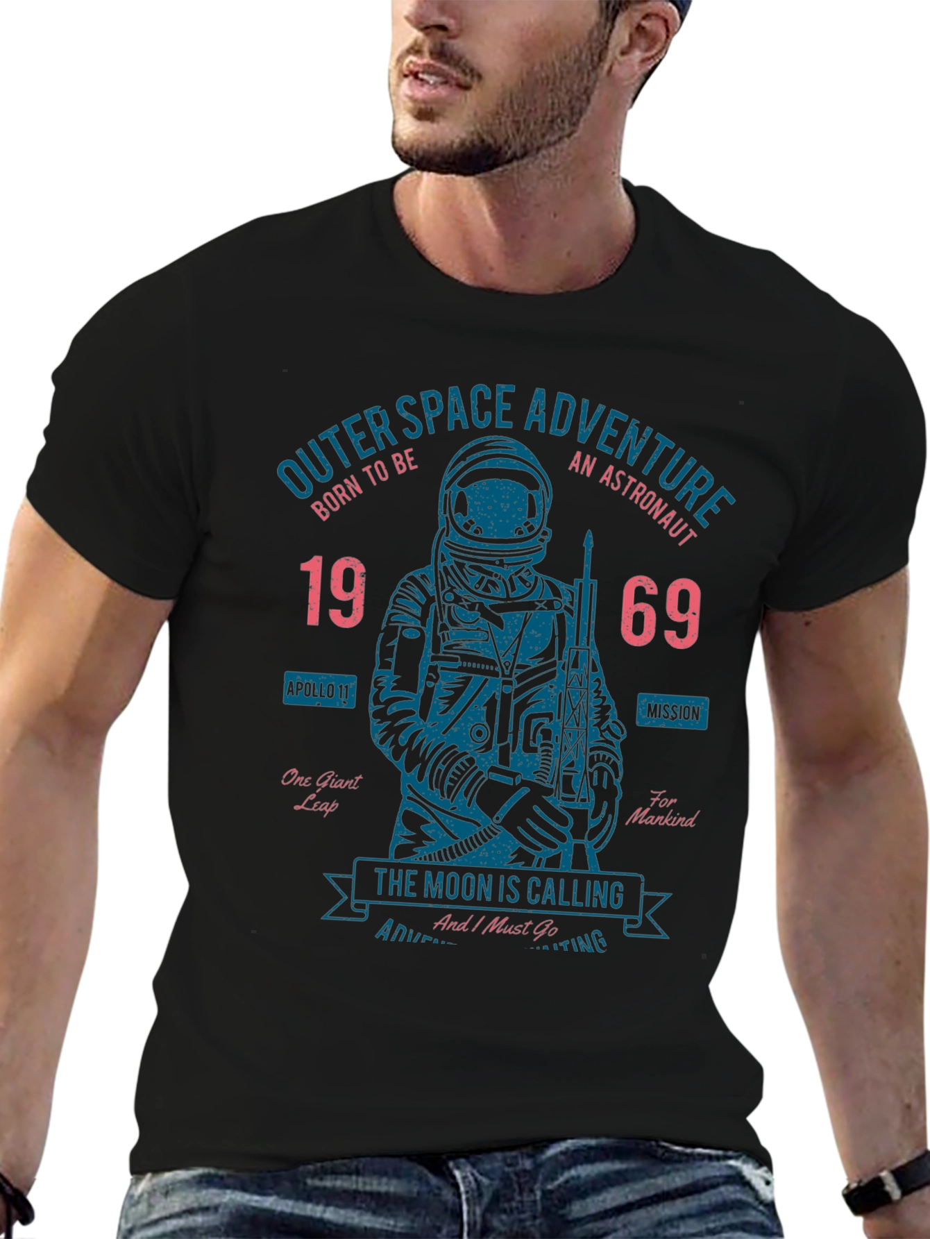 Outer Space Adventure T-Shirt - Apollo 11