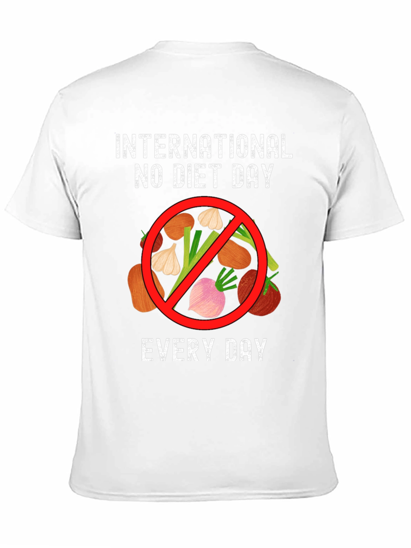 No Diet Day T-Shirt - International Awareness Tee