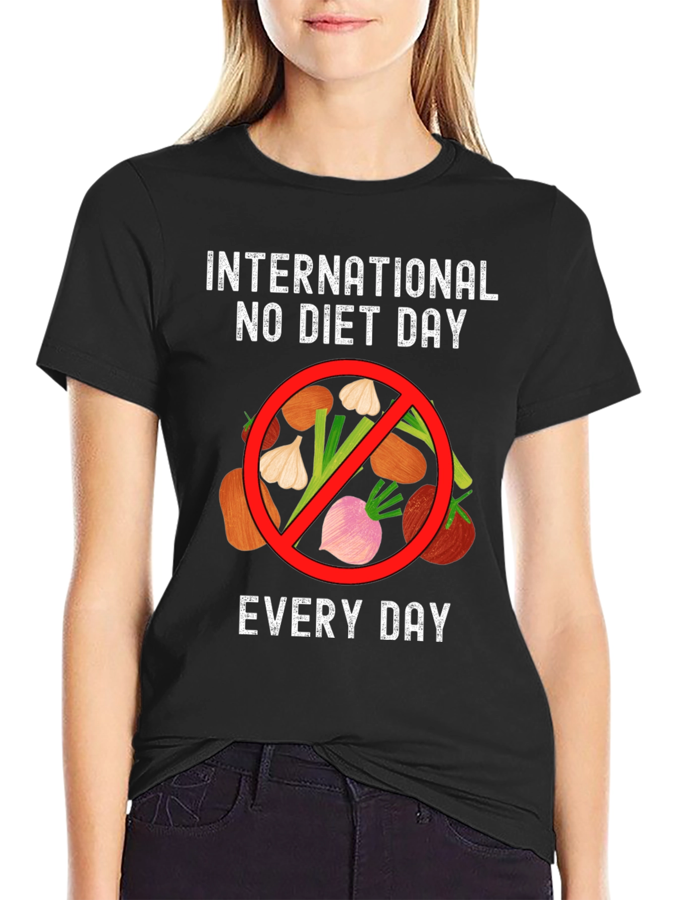 No Diet Day T-Shirt - International Awareness Tee