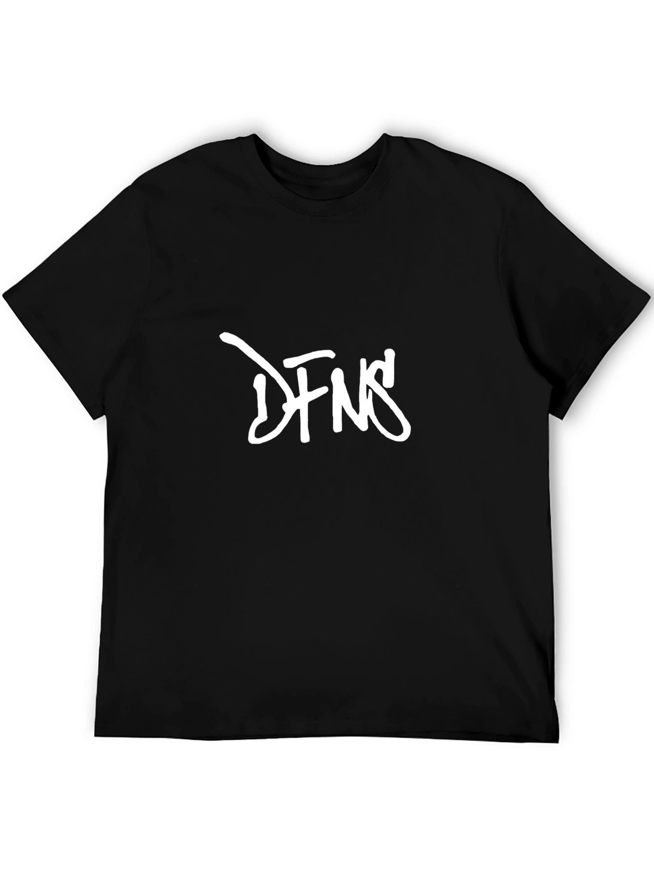 DFNS Graphic Print Black T-Shirt