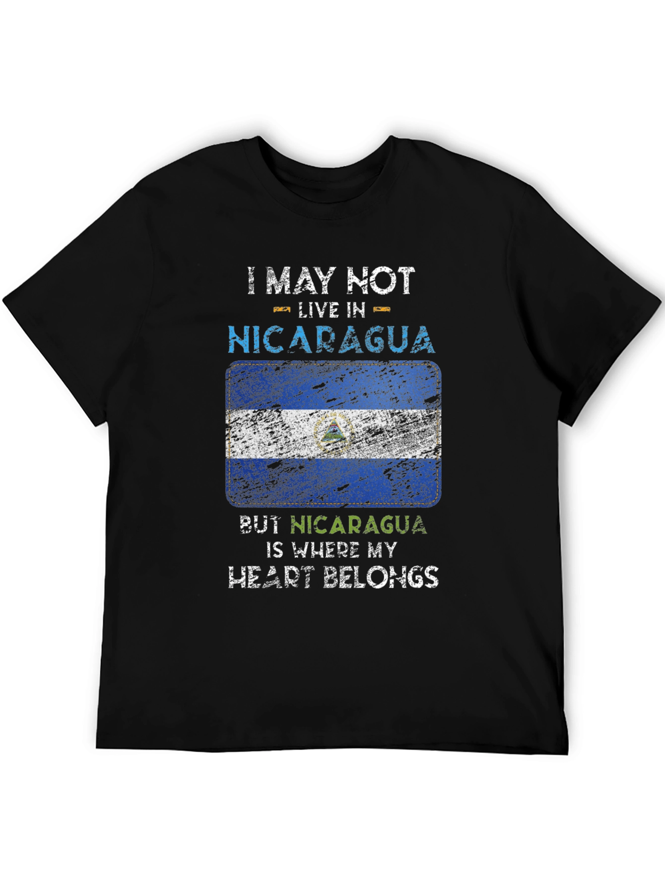 Nicaragua Heart T-Shirt