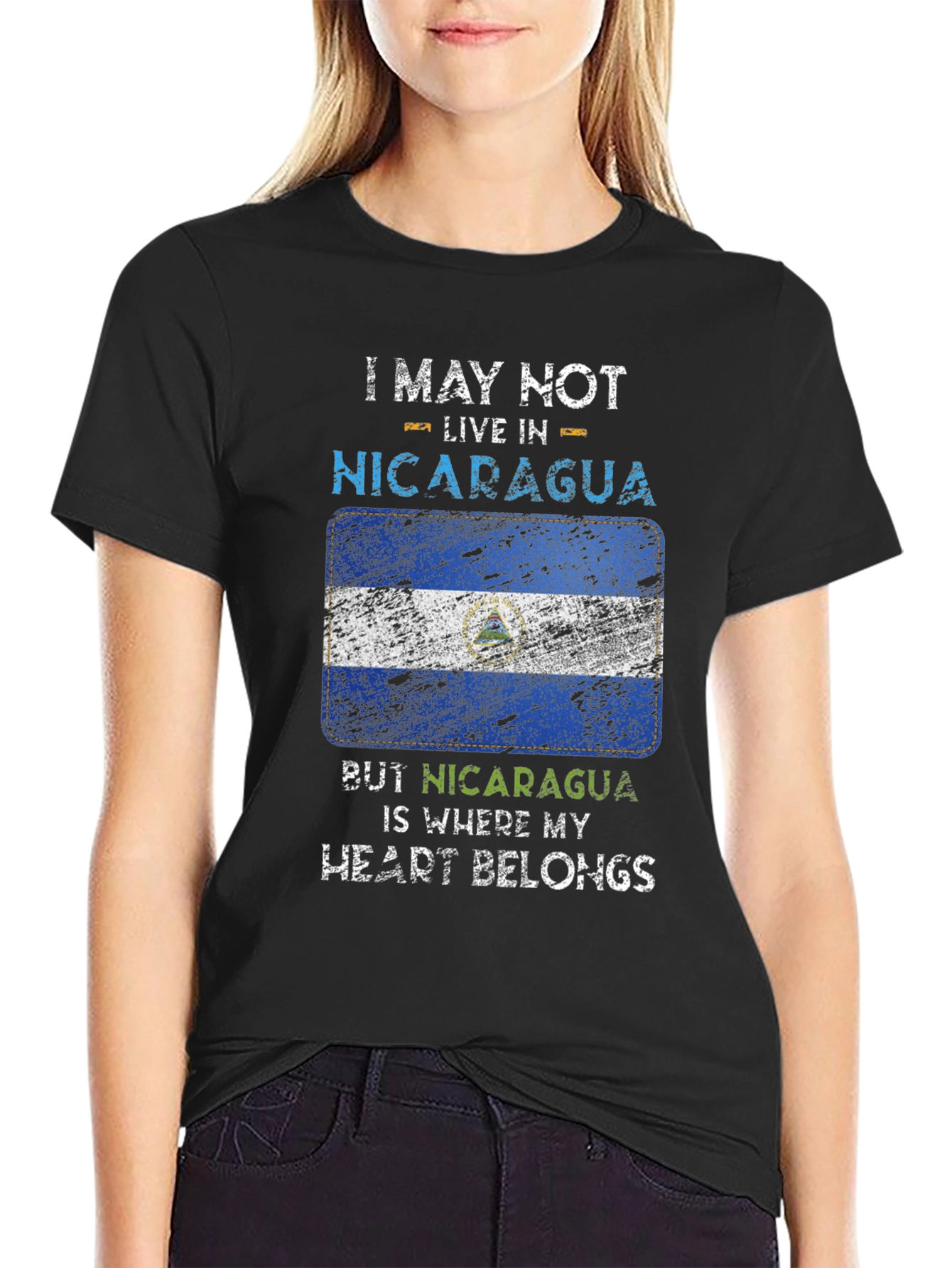 Nicaragua Heart T-Shirt