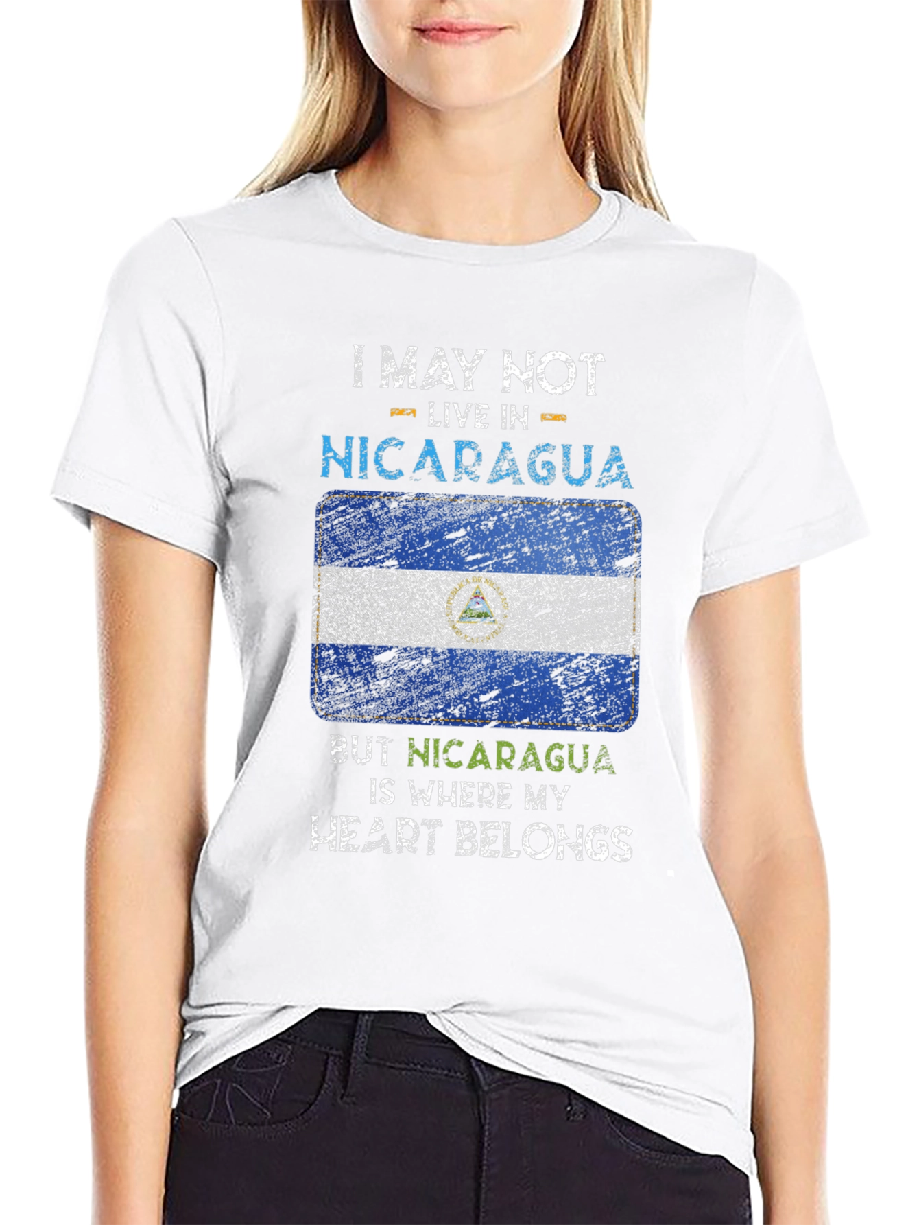 Nicaragua Heart T-Shirt
