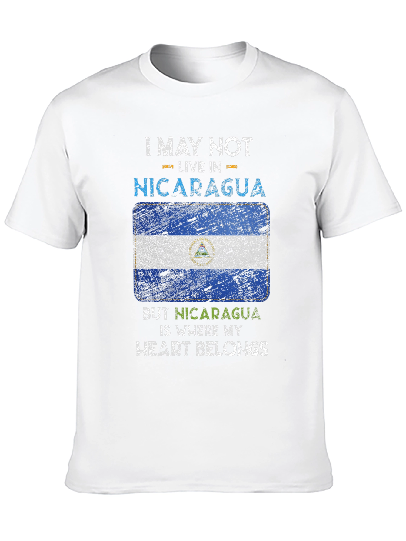 Nicaragua Heart T-Shirt