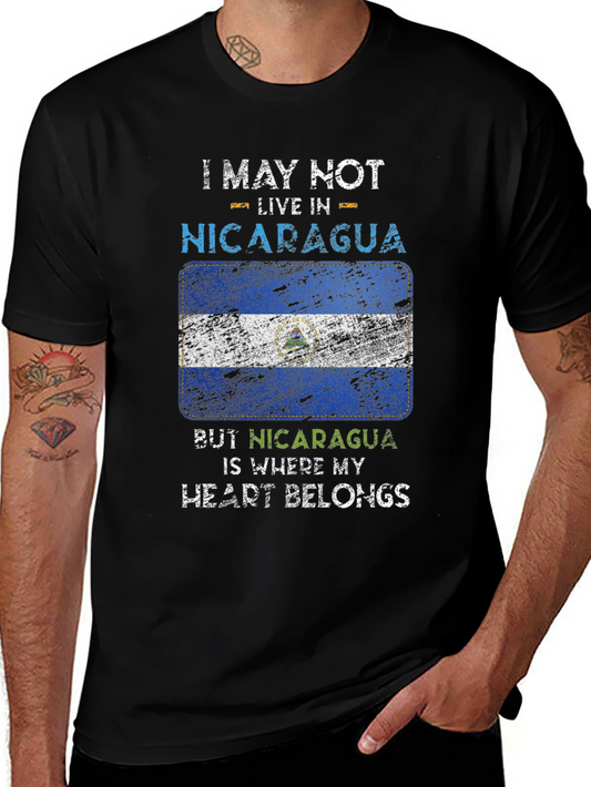 Nicaragua Heart T-Shirt