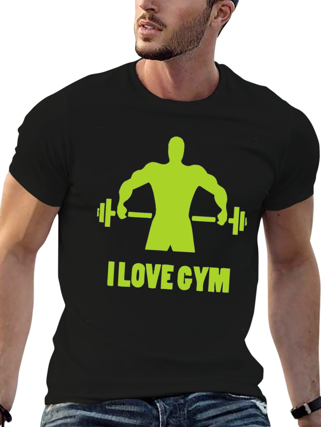 I Love Gym Graphic T-Shirt