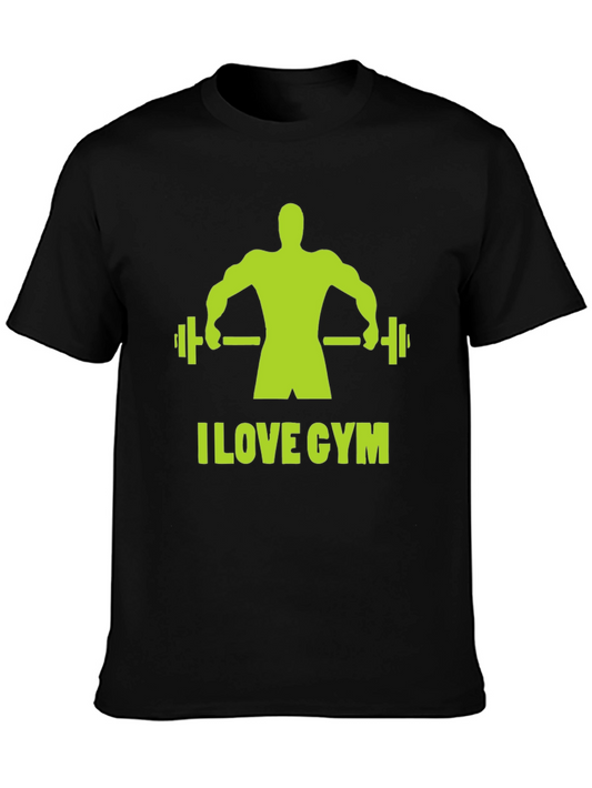 I Love Gym Graphic T-Shirt