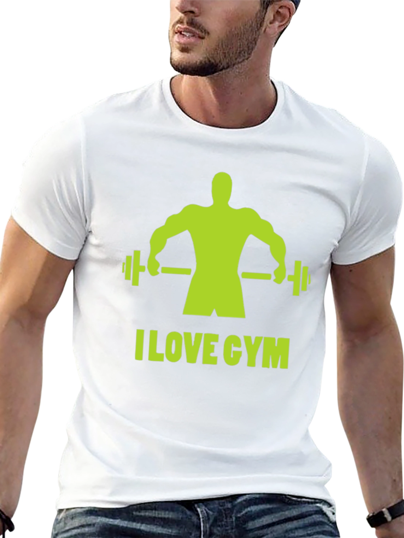 I Love Gym Graphic T-Shirt