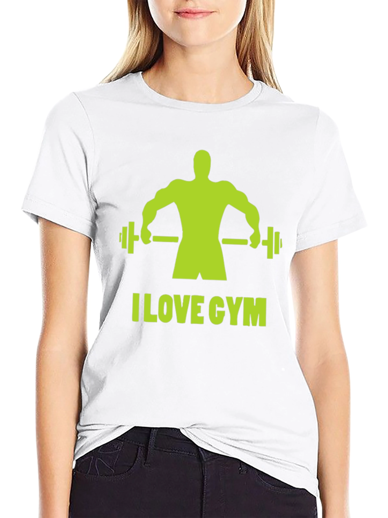 I Love Gym Graphic T-Shirt