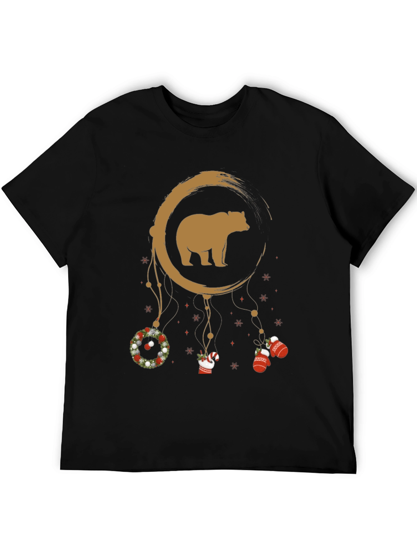 Bear Christmas Dreamcatcher Graphic Tee
