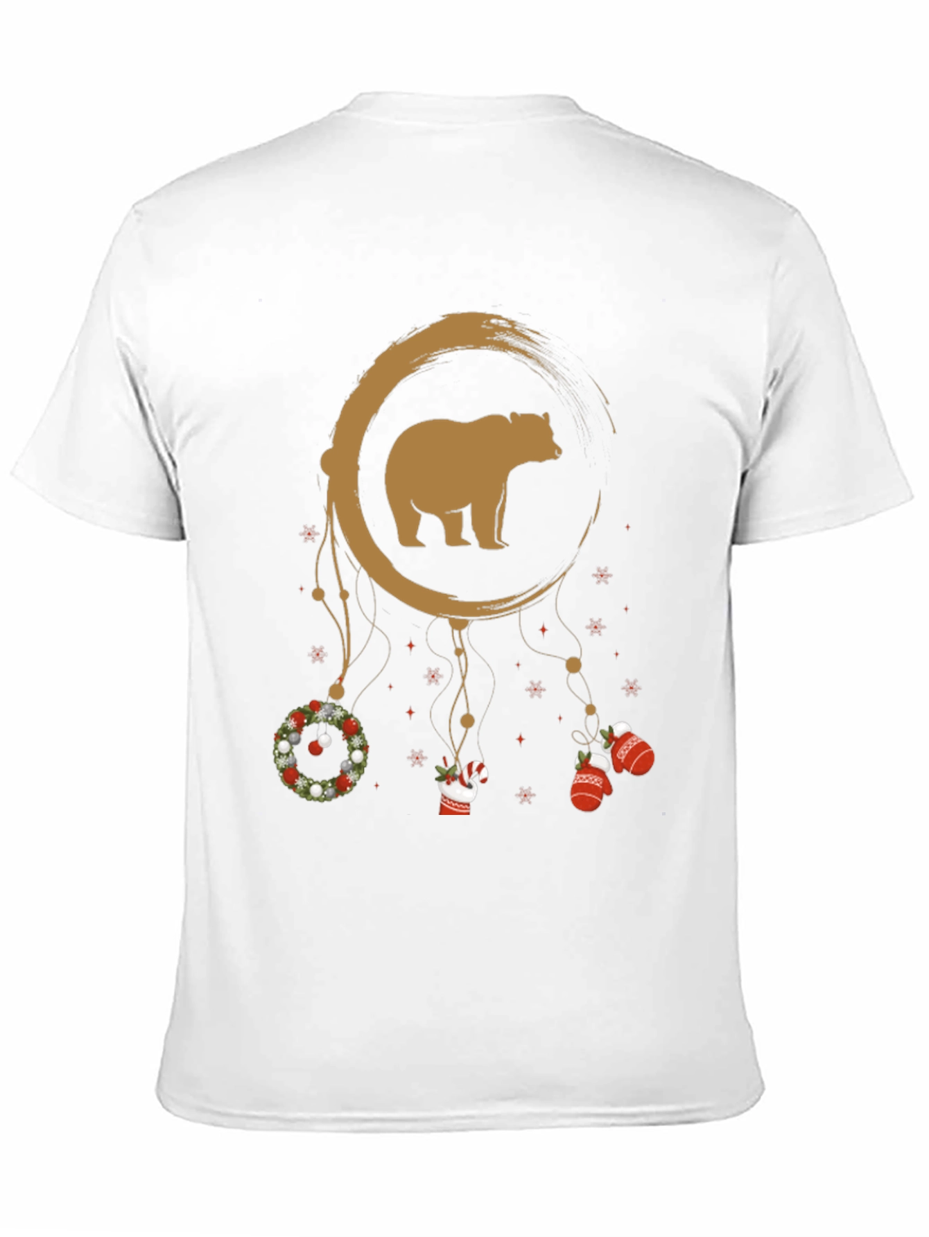 Bear Christmas Dreamcatcher Graphic Tee