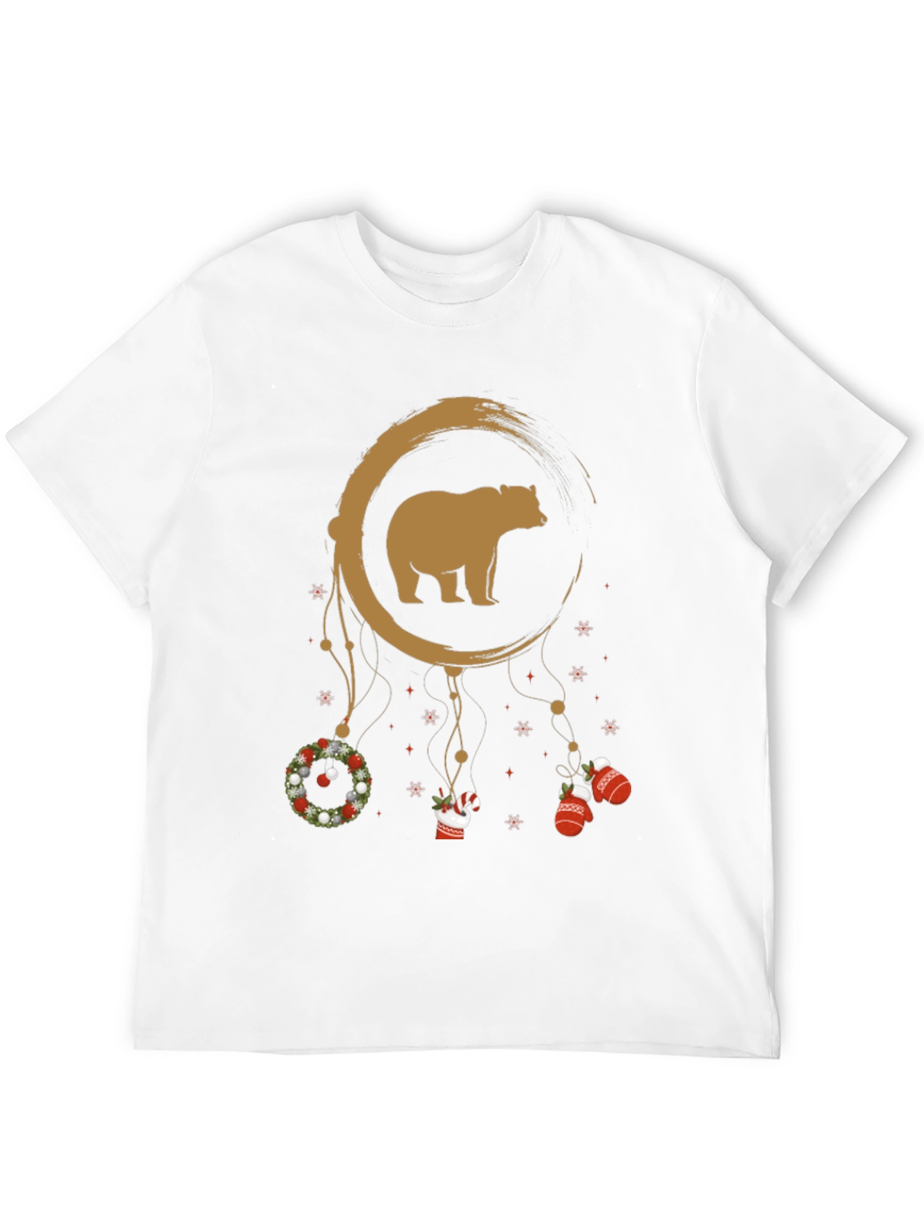 Bear Christmas Dreamcatcher Graphic Tee
