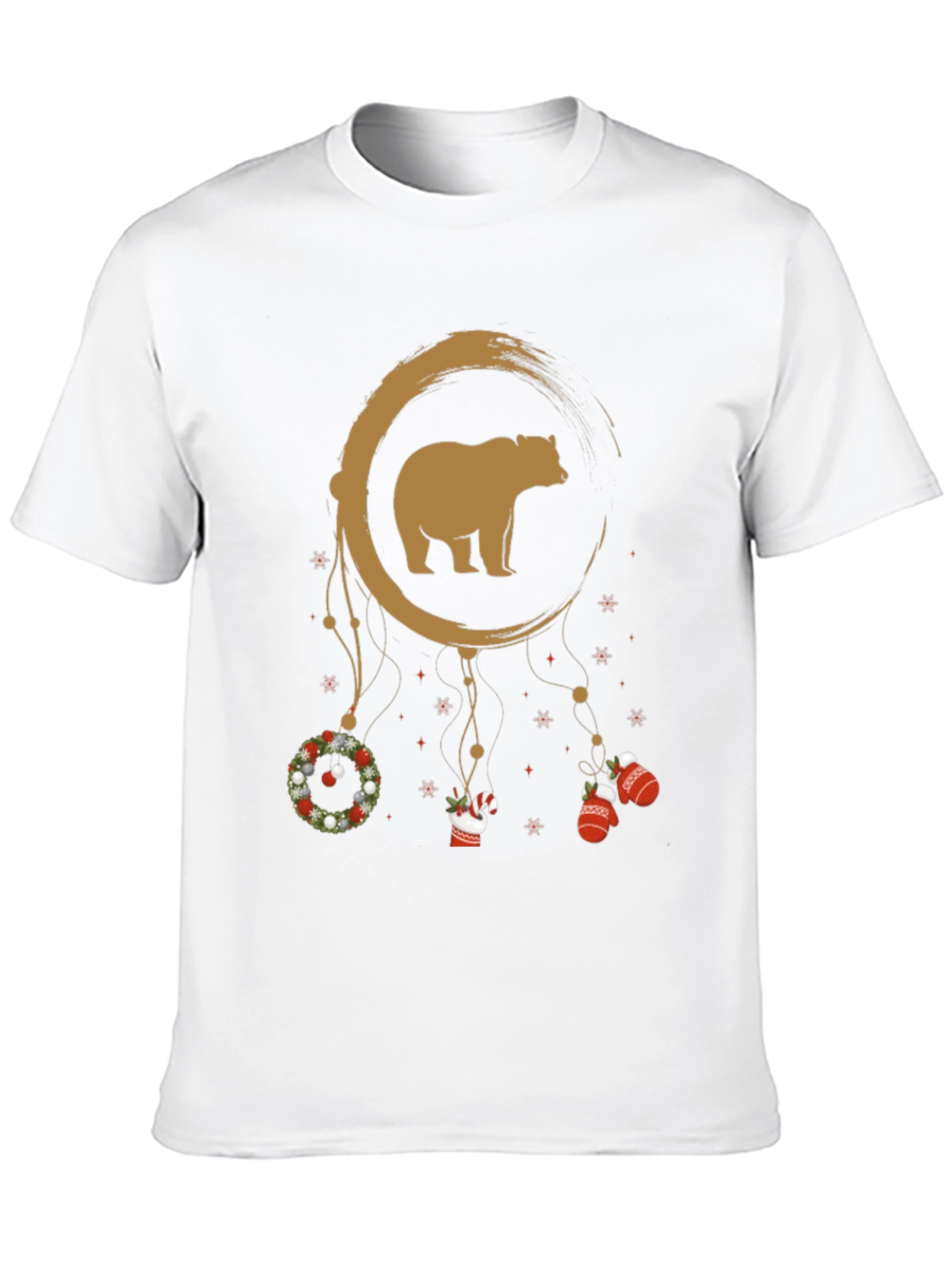 Bear Christmas Dreamcatcher Graphic Tee