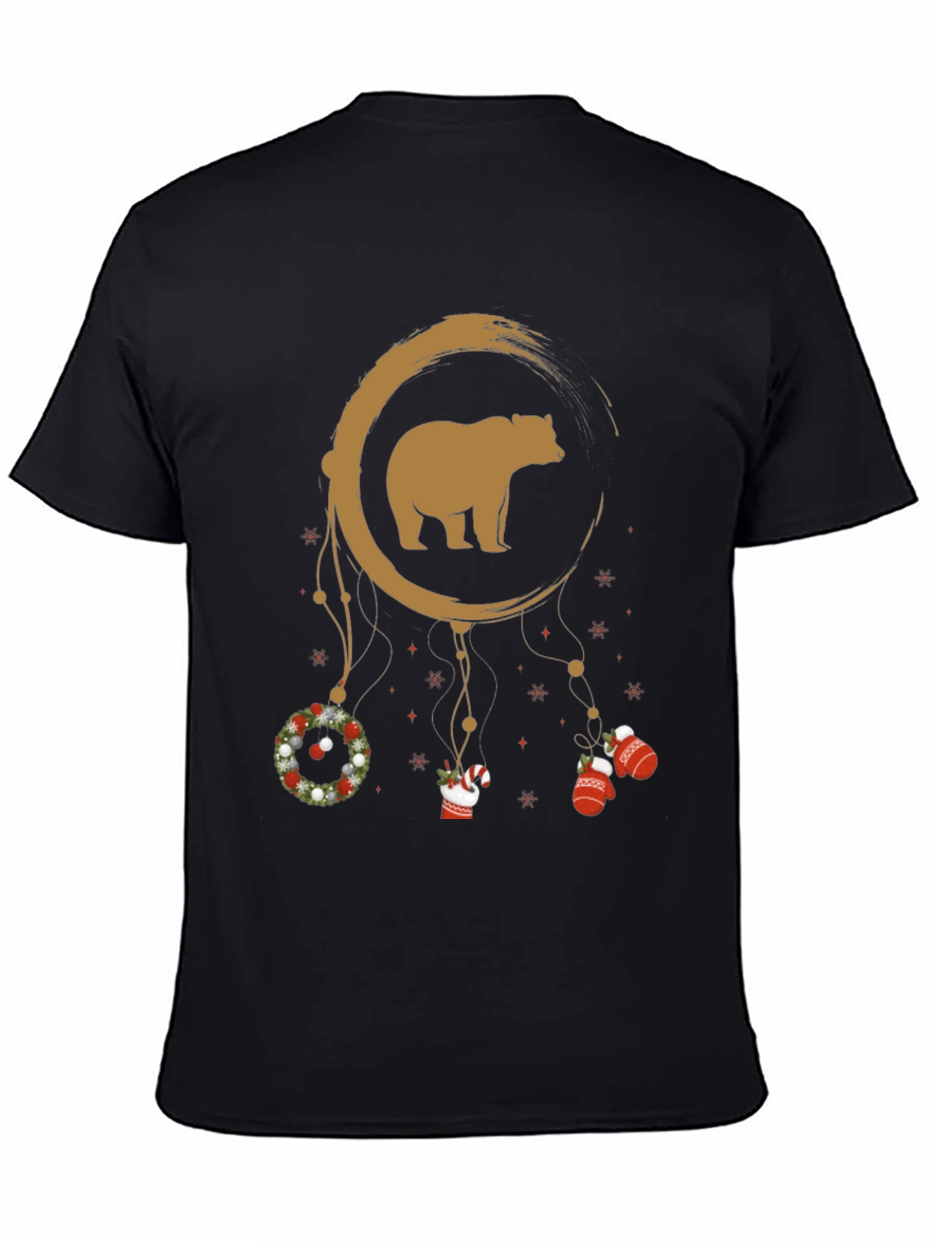 Bear Christmas Dreamcatcher Graphic Tee