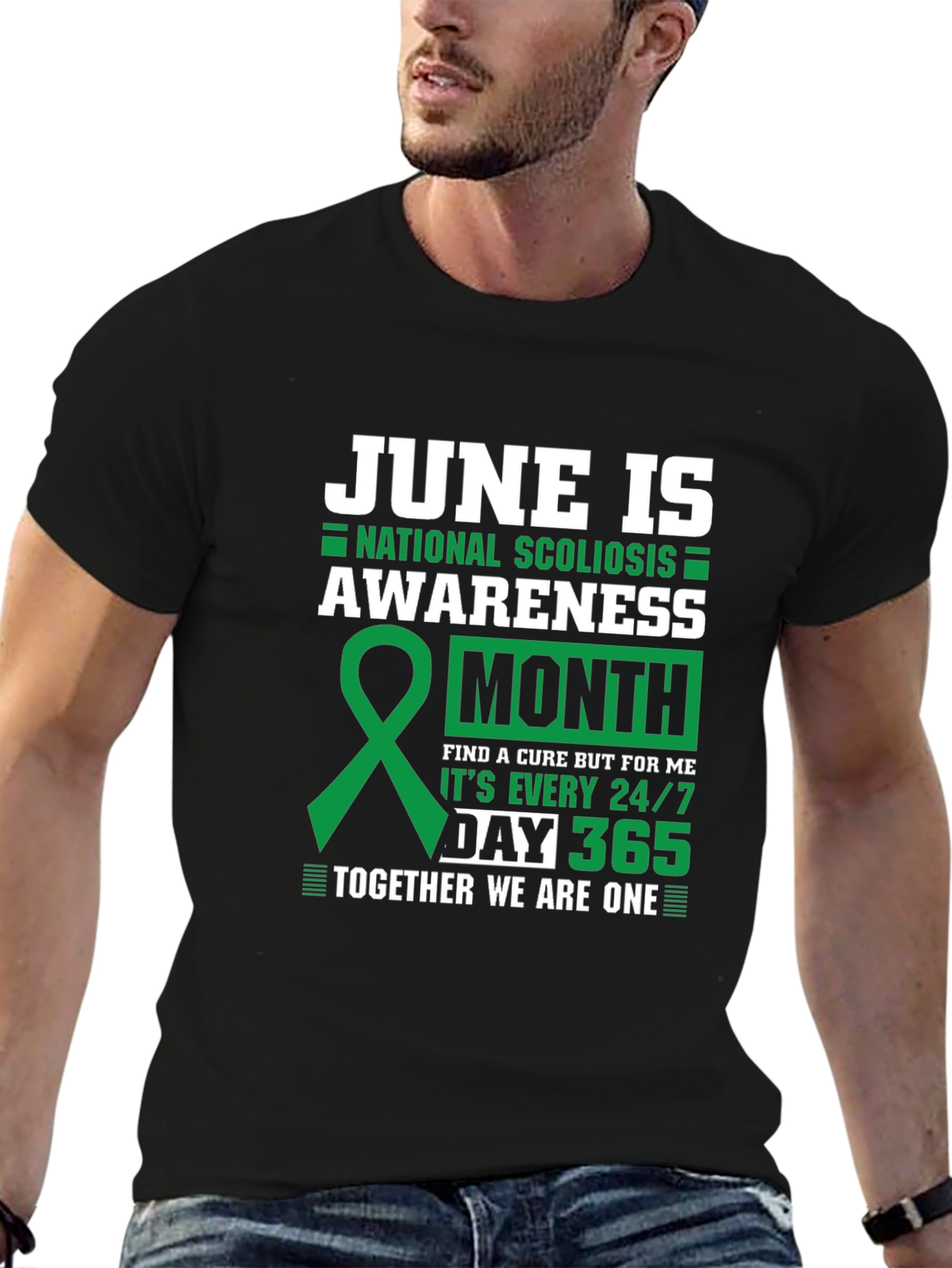 Scoliosis Awareness T-Shirt - June is Scoliosis Awareness Month