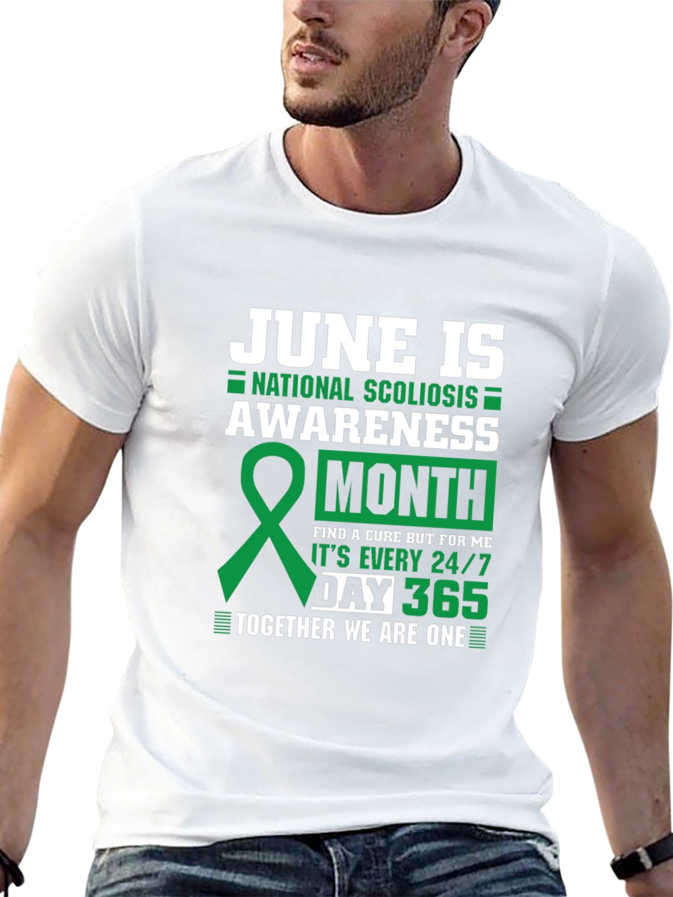 Scoliosis Awareness T-Shirt - June is Scoliosis Awareness Month