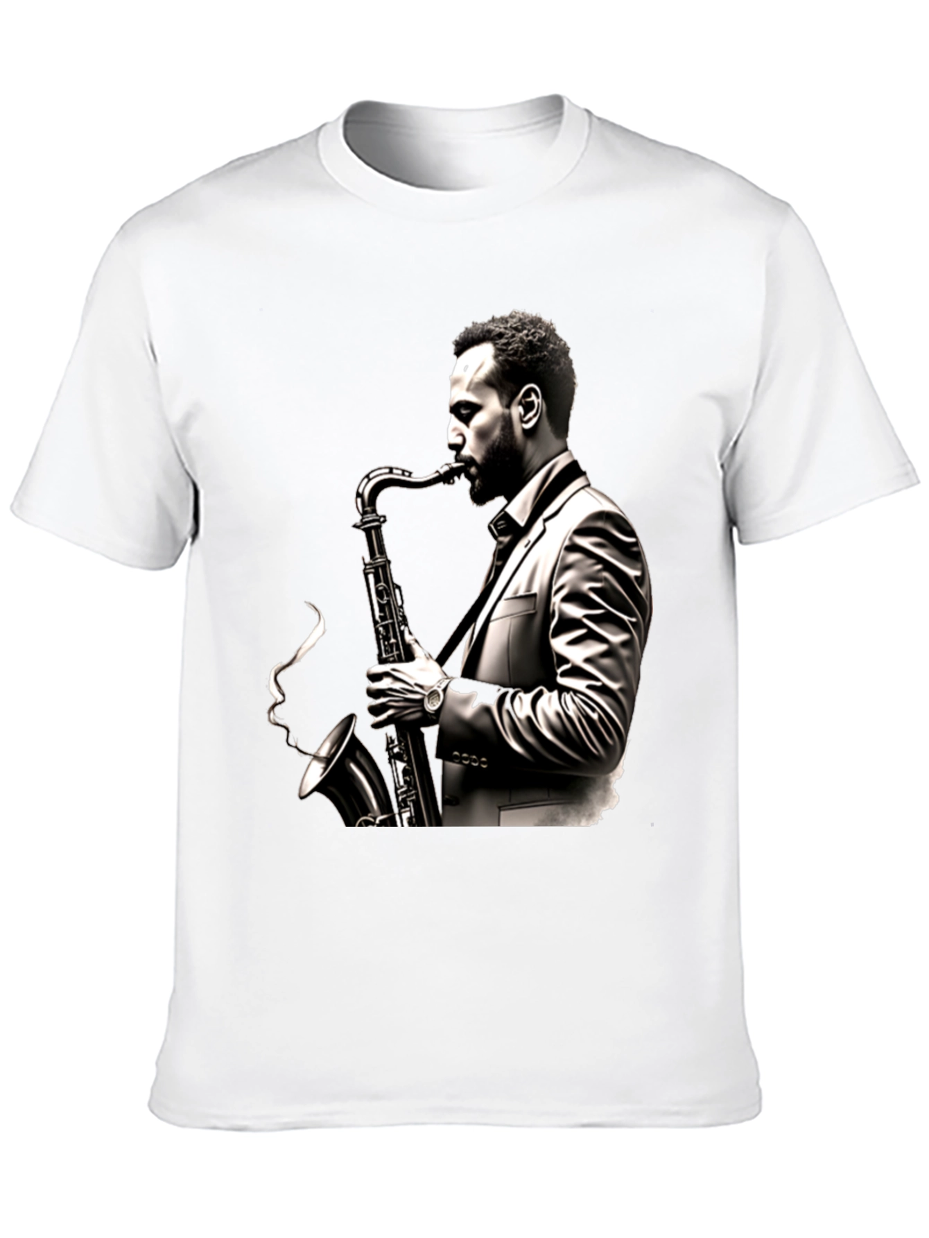 Saxophone Musician Graphic T-Shirt