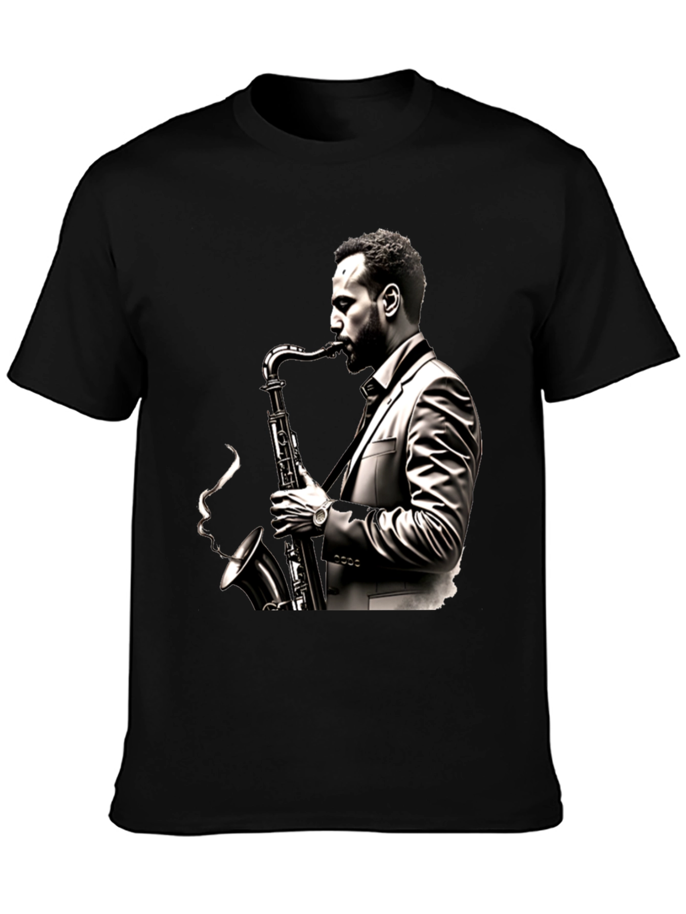 Saxophone Musician Graphic T-Shirt