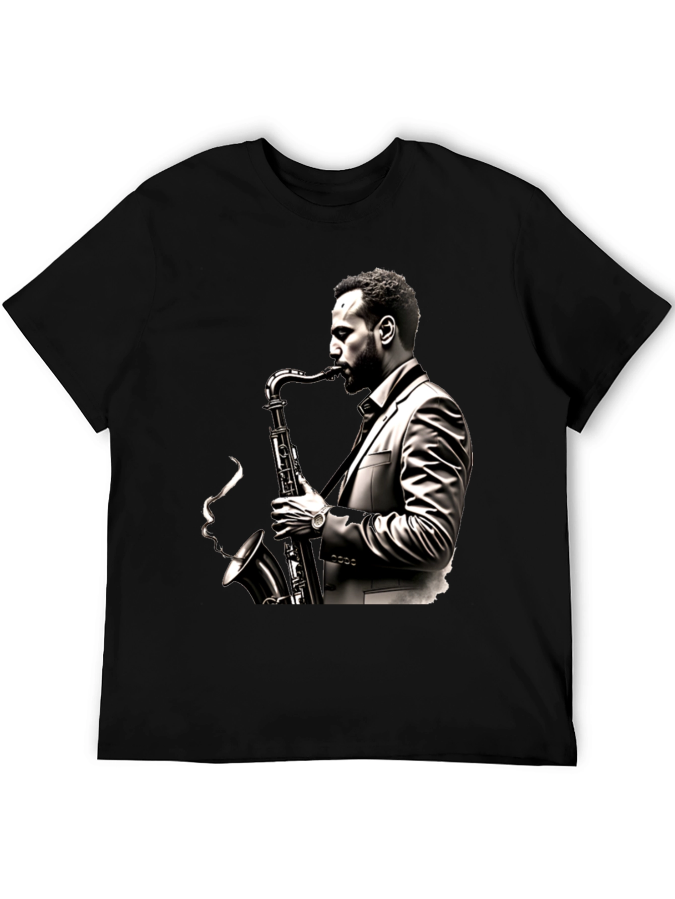 Saxophone Musician Graphic T-Shirt