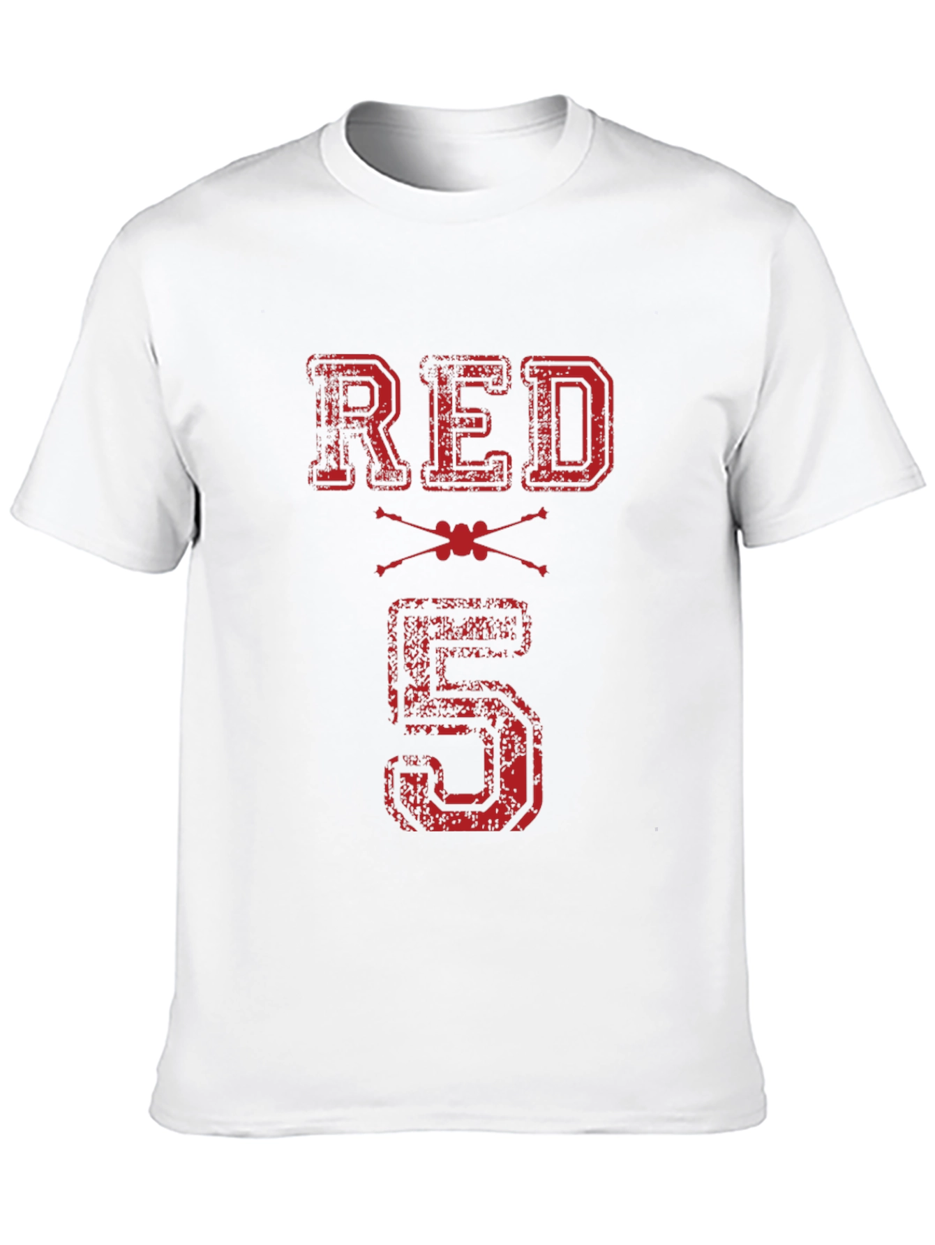 Red 5 Graphic T-Shirt - Black Cotton Tee