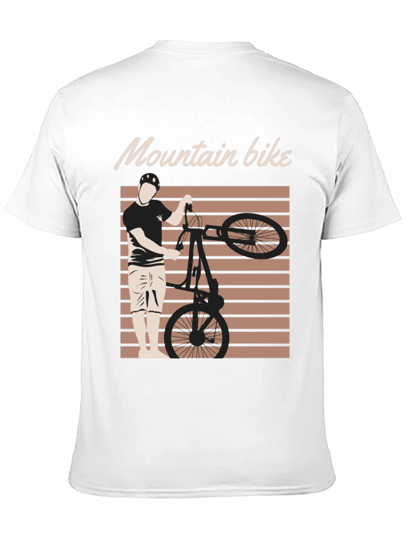 Mountain Bike Graphic Tee - Black