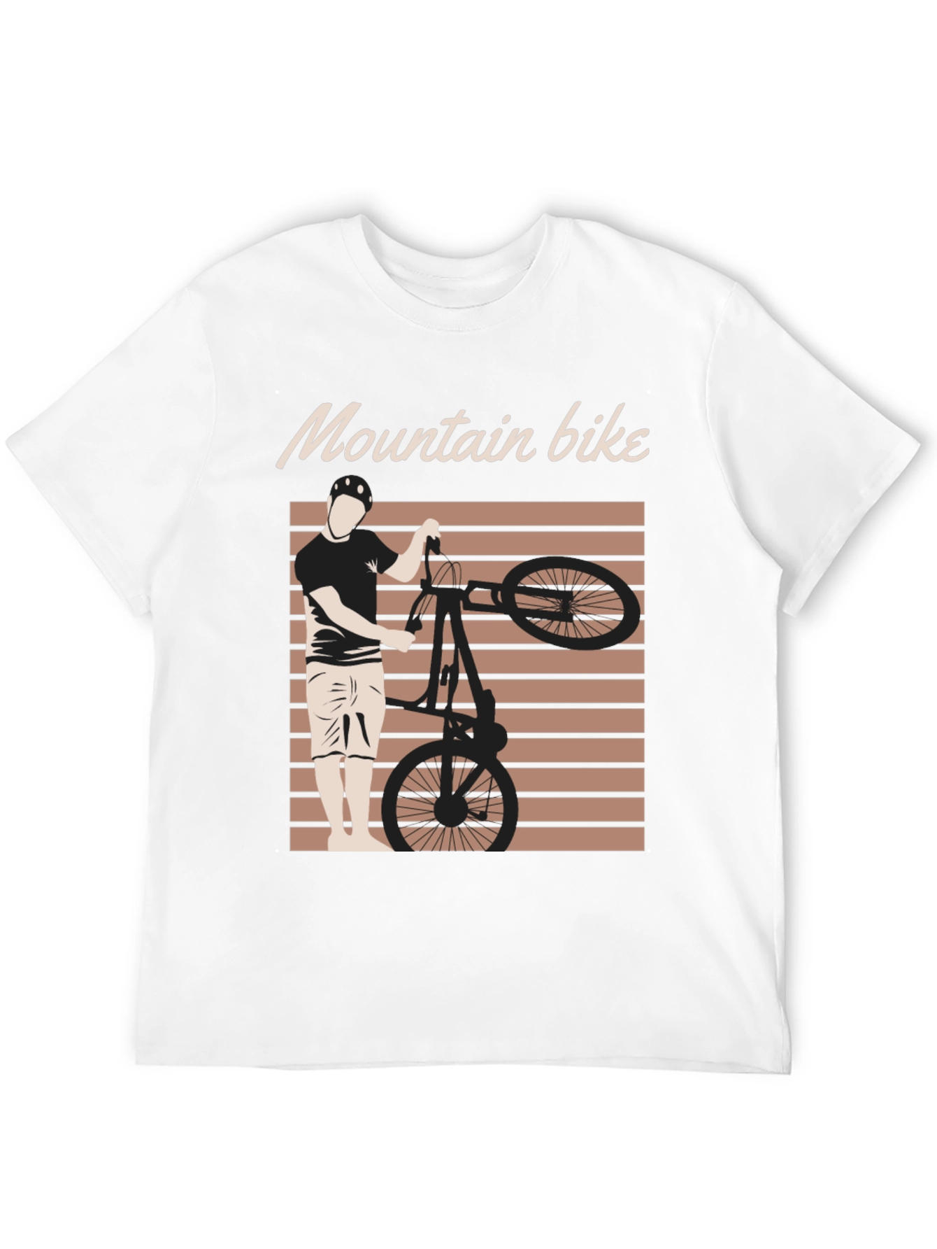 Mountain Bike Graphic Tee - Black
