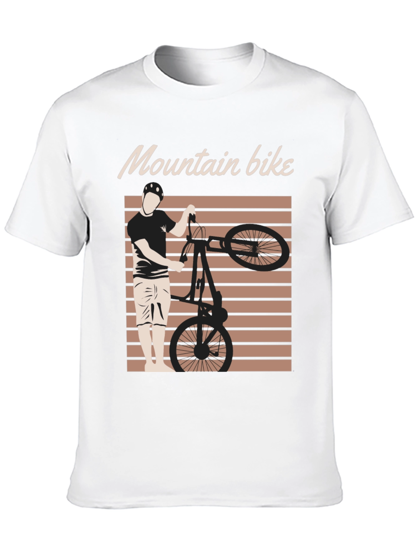 Mountain Bike Graphic Tee - Black