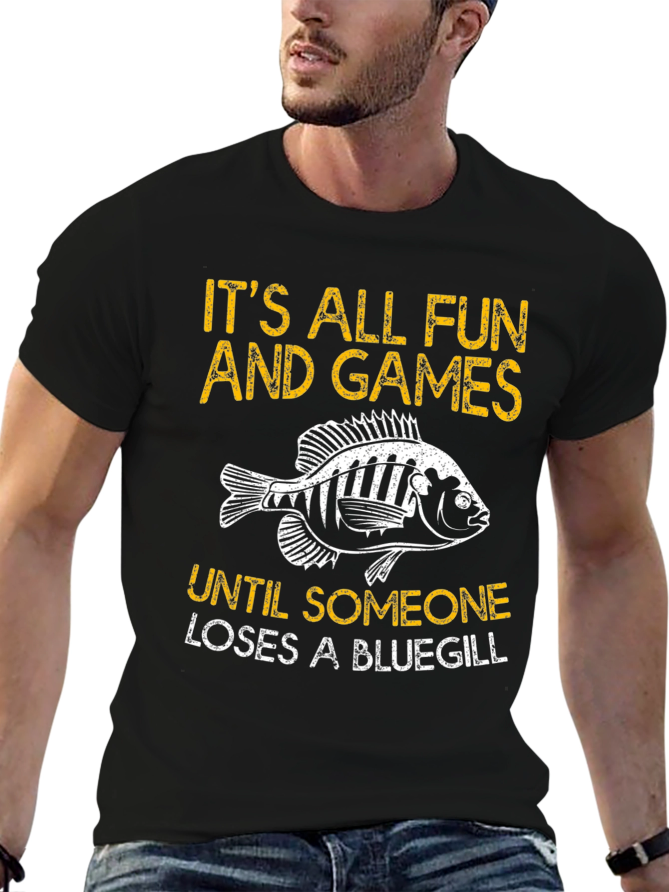 Funny Fishing T-Shirt - Bluegill Humor