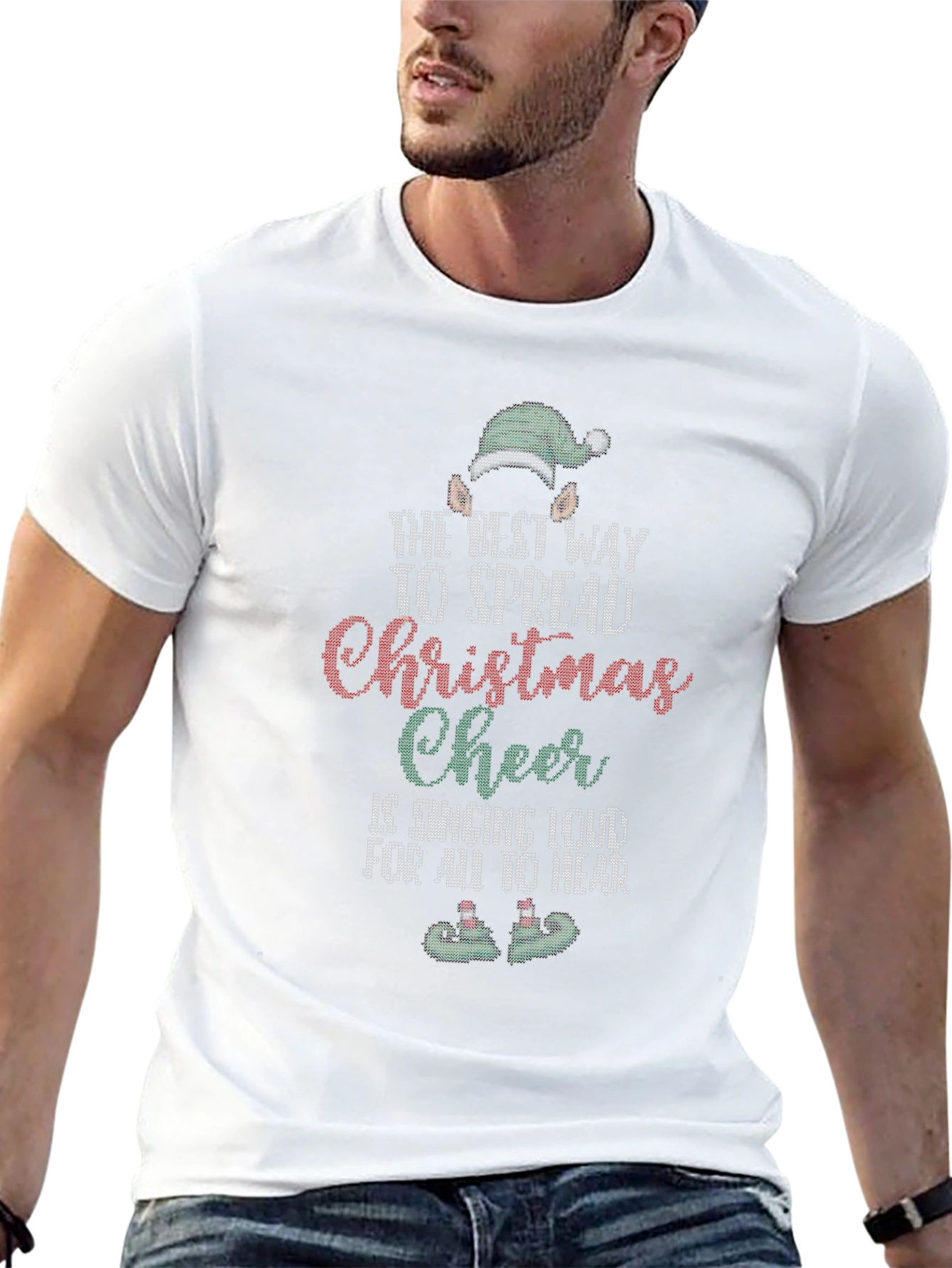 Christmas Cheer T-Shirt - Elf Holiday Tee