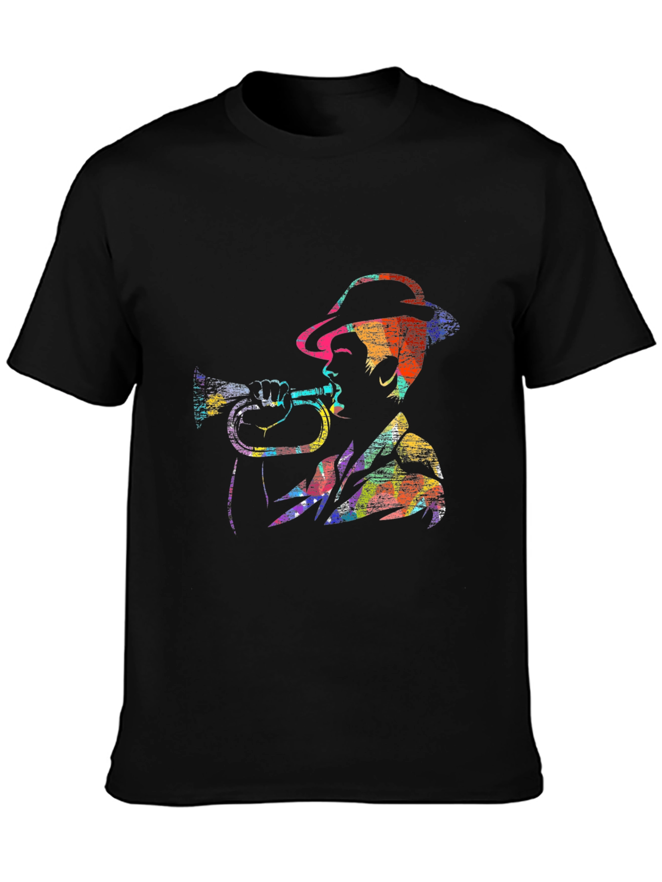 Jazz Trumpet Player Graphic T-Shirt