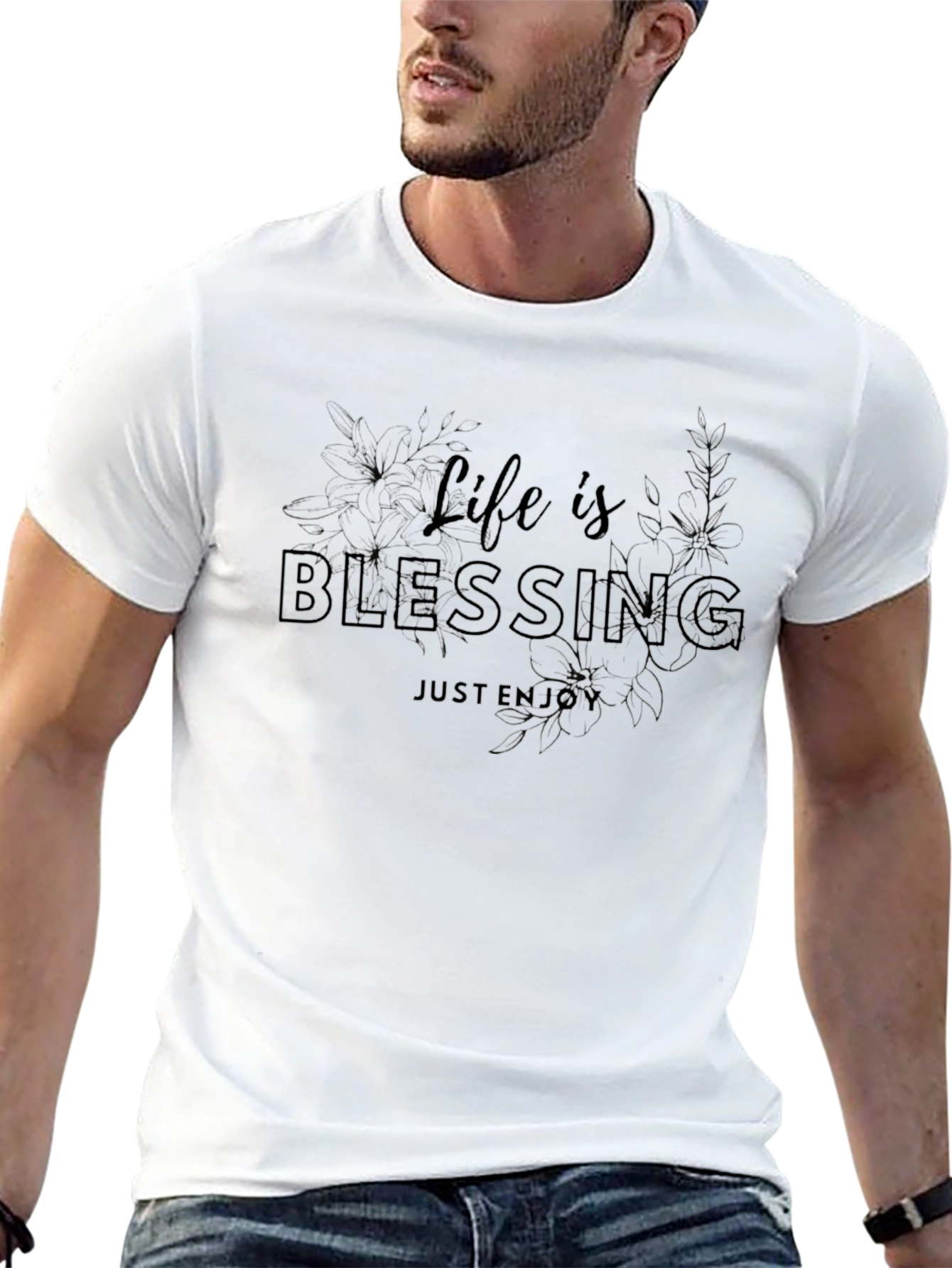 Life is a Blessing Graphic T-Shirt