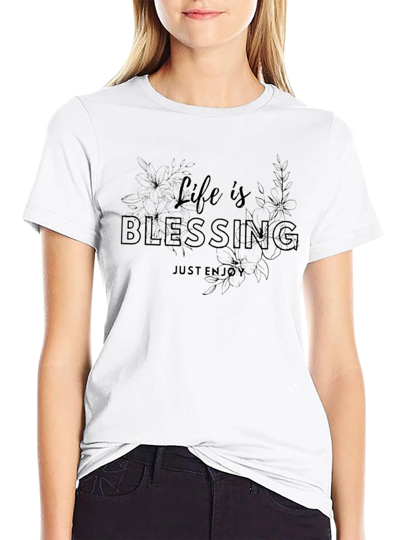 Life is a Blessing Graphic T-Shirt