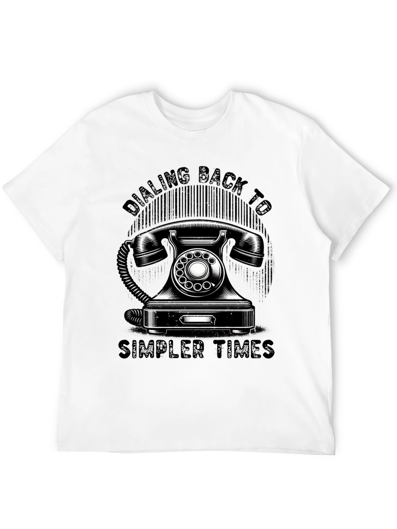 Dialing Back to Simpler Times Graphic Tee