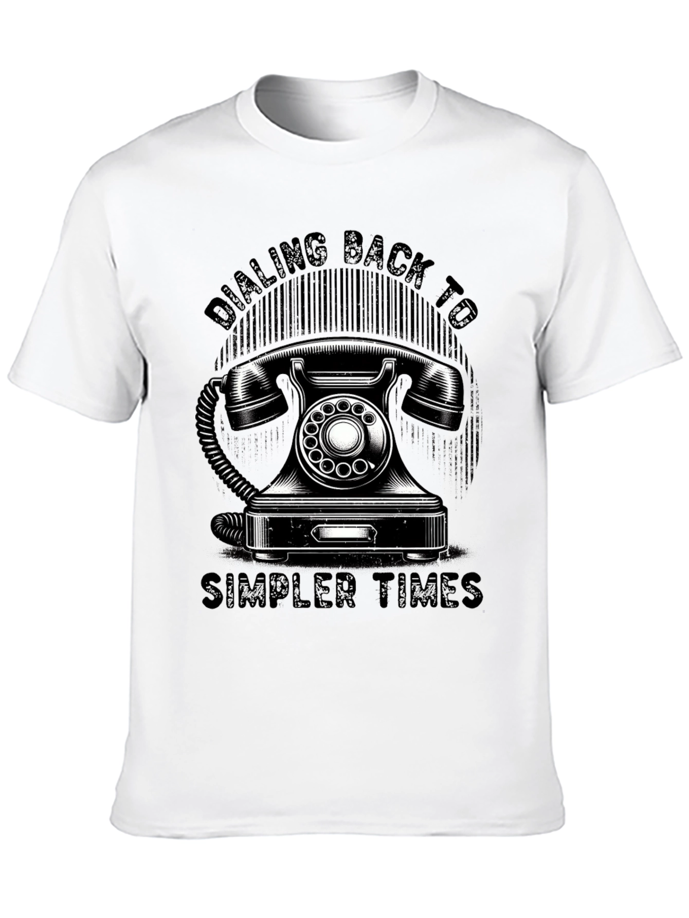 Dialing Back to Simpler Times Graphic Tee