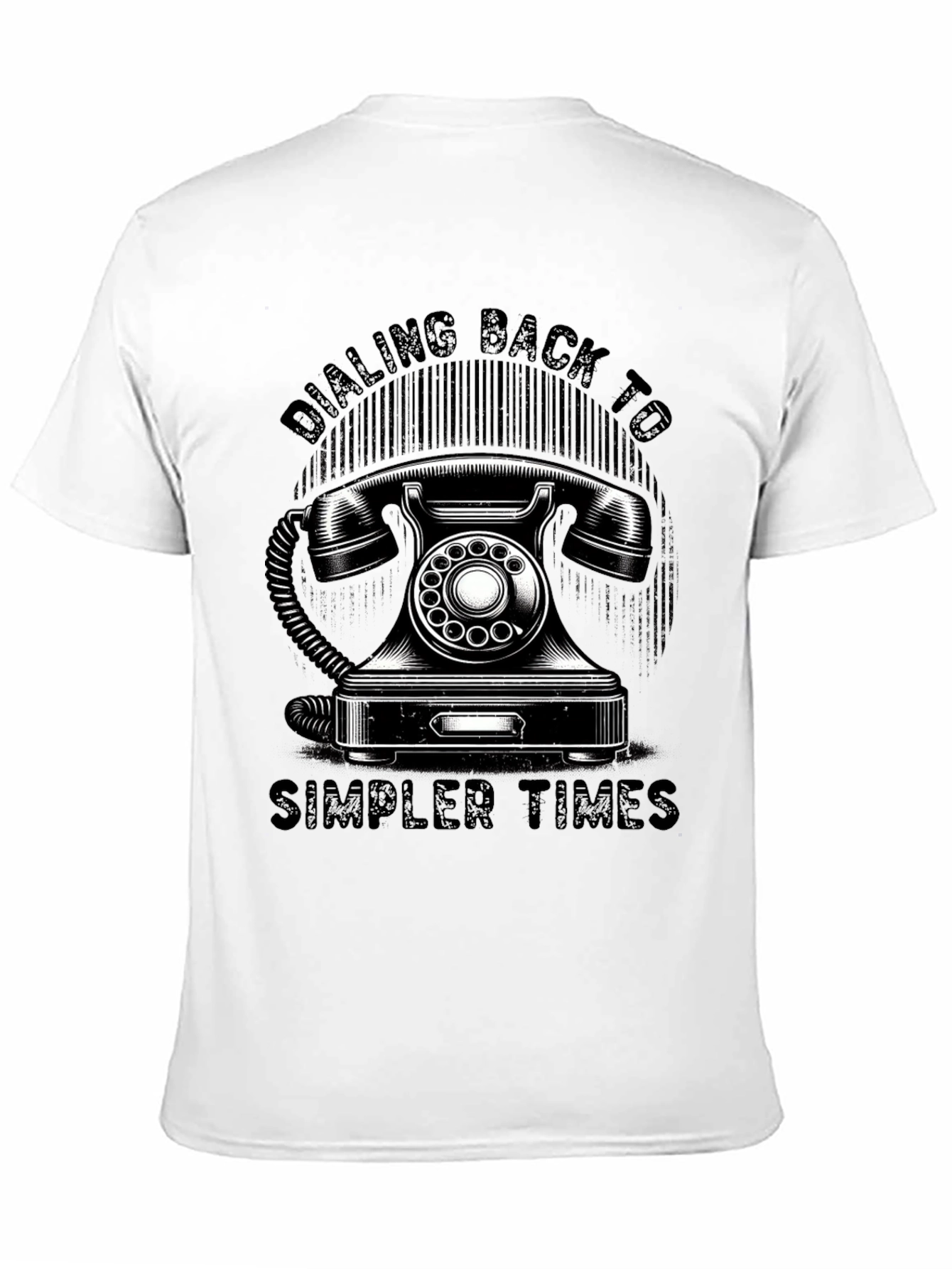 Dialing Back to Simpler Times Graphic Tee