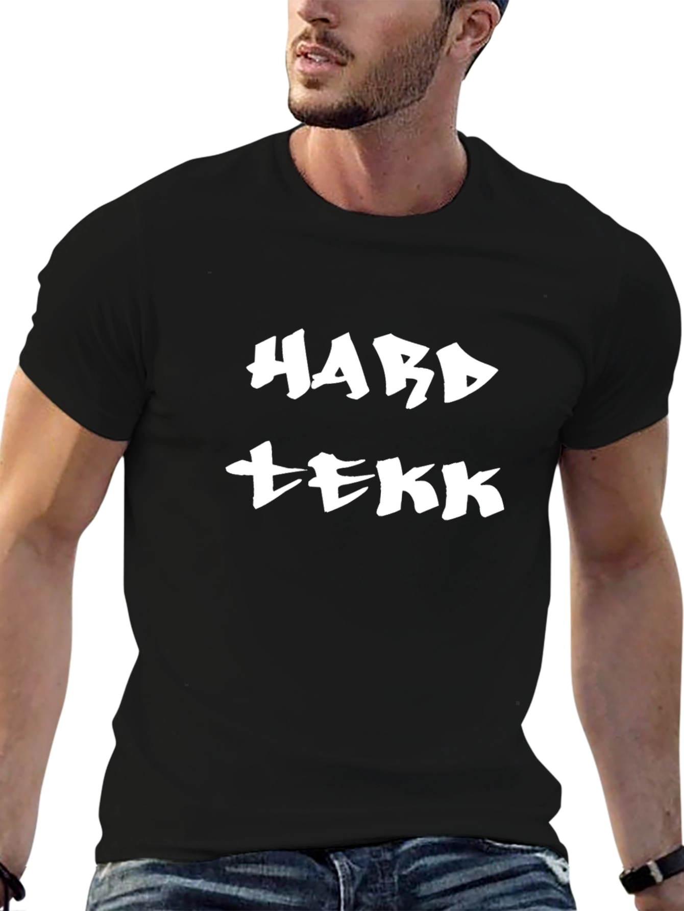 Hard Tekk T-Shirt - Bold Graphic Tee