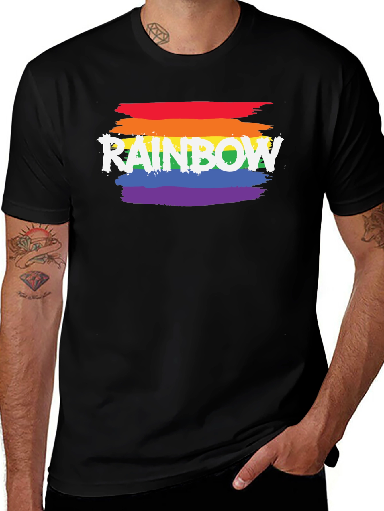 Rainbow Pride T-Shirt - Bold Graphic Tee