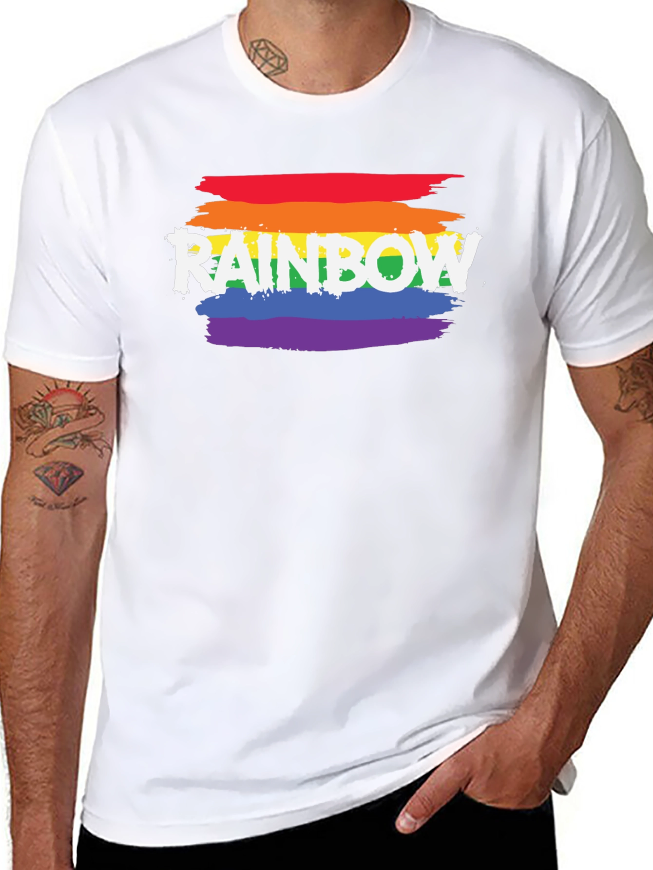 Rainbow Pride T-Shirt - Bold Graphic Tee