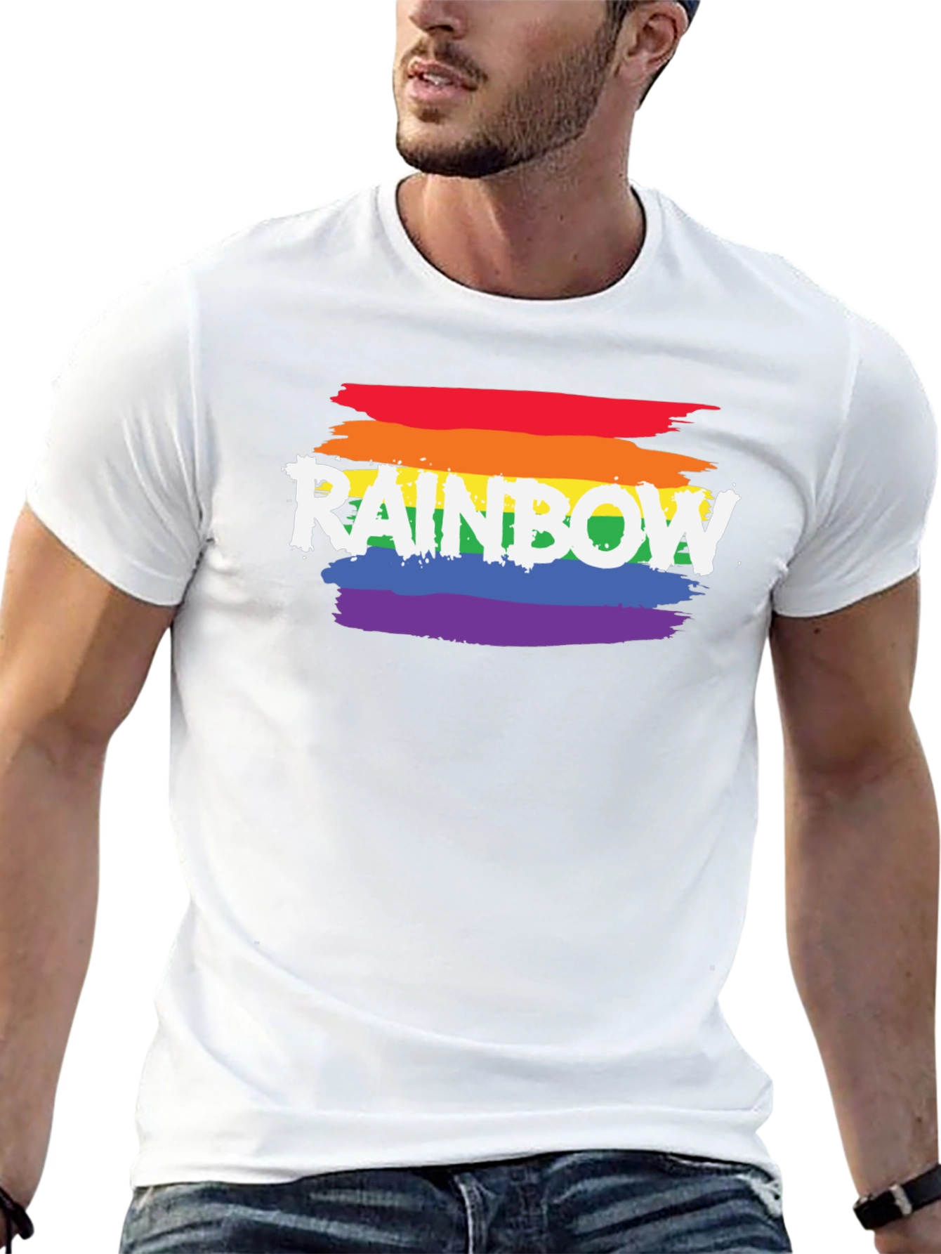 Rainbow Pride T-Shirt - Bold Graphic Tee