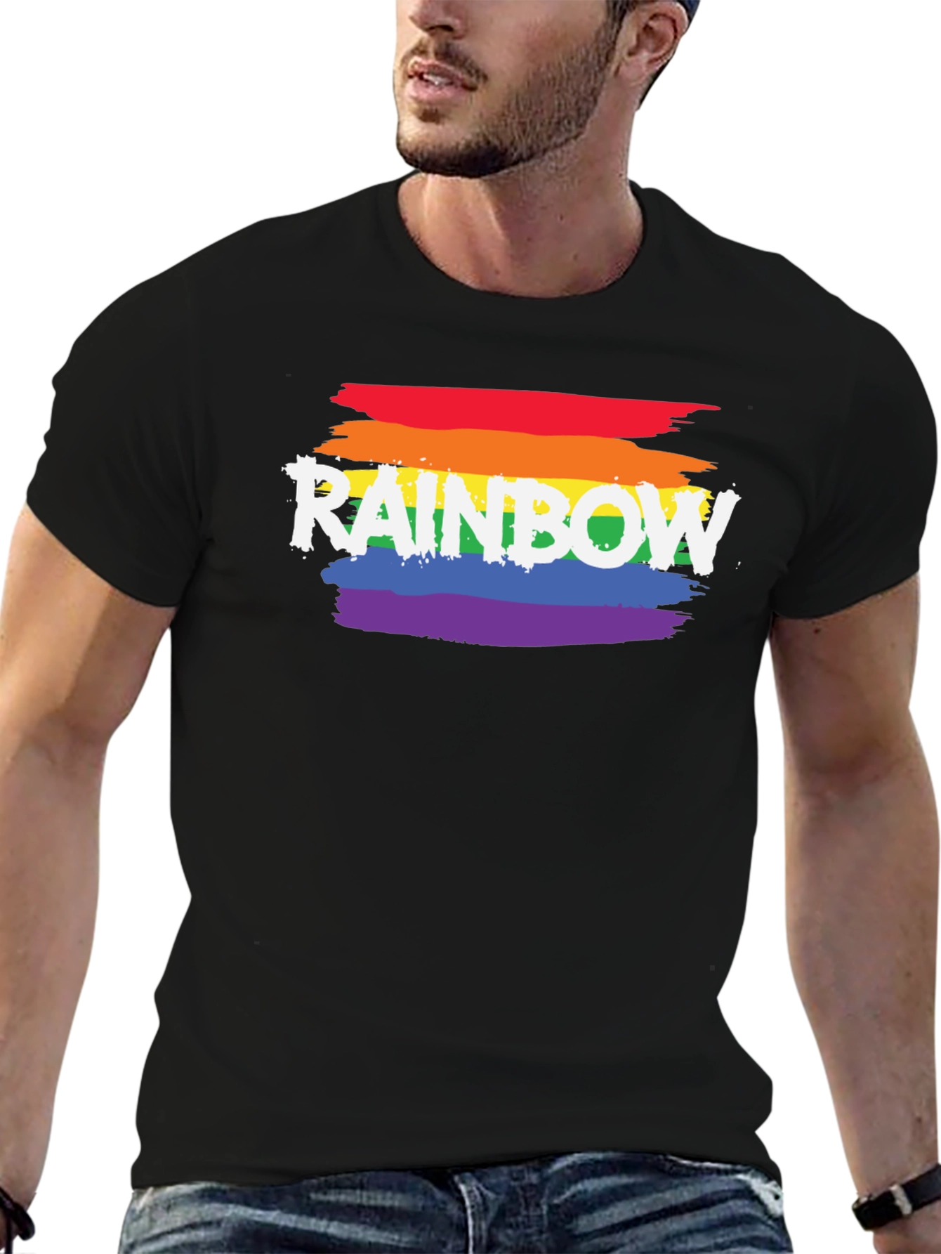 Rainbow Pride T-Shirt - Bold Graphic Tee