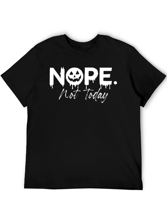 Nope. Not Today Halloween Graphic Tee