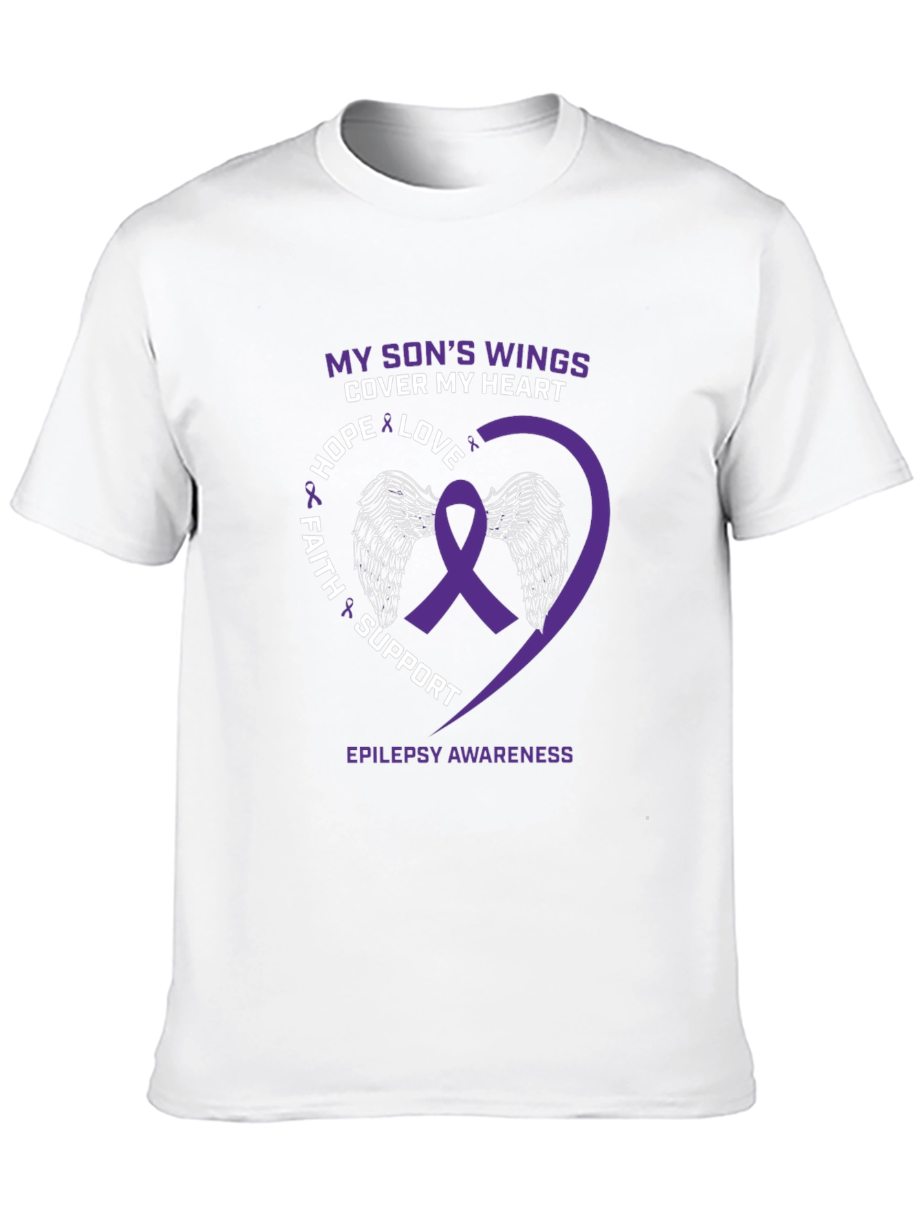 Epilepsy Awareness T-Shirt: My Sons Wings