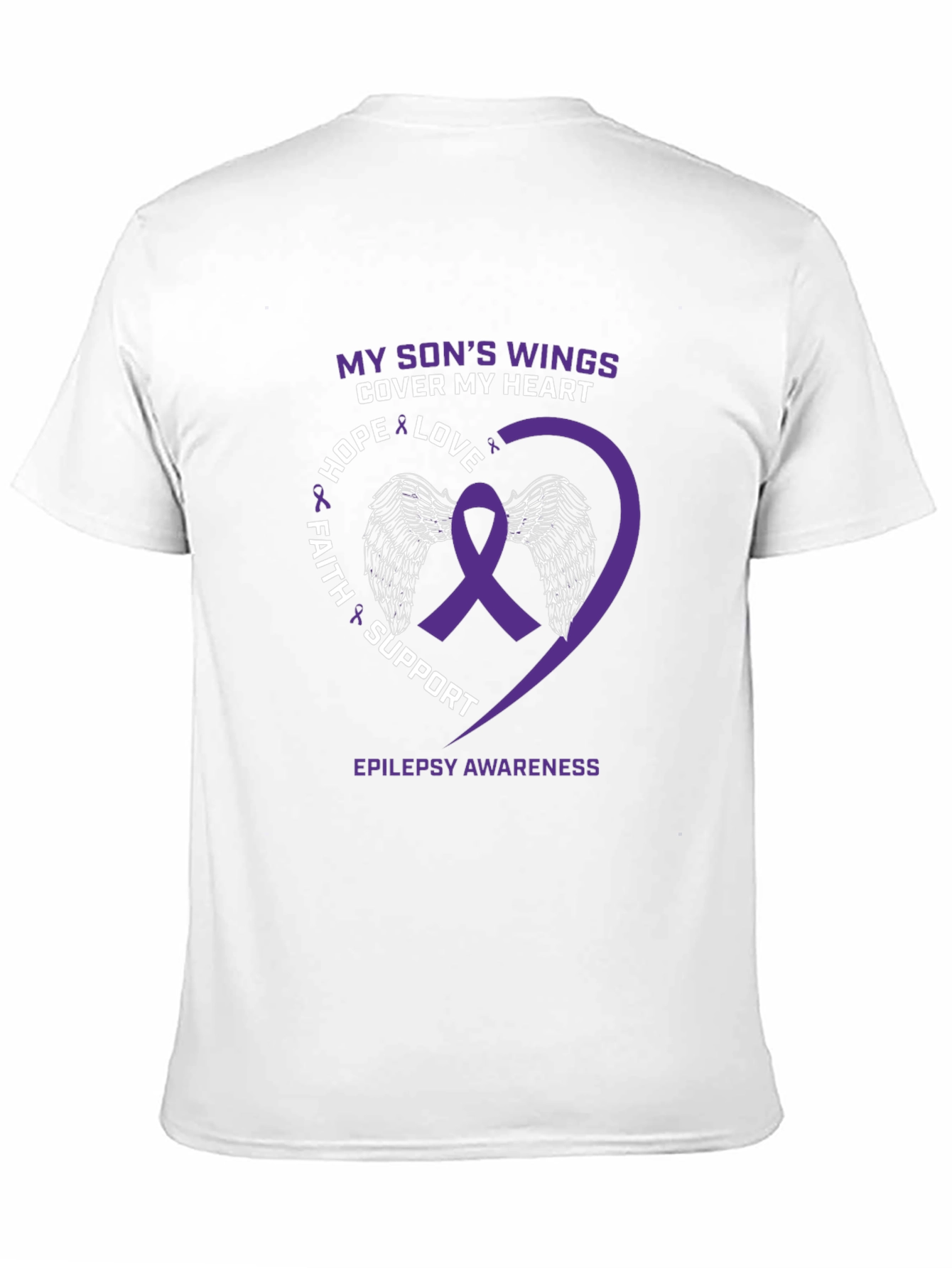 Epilepsy Awareness T-Shirt: My Sons Wings