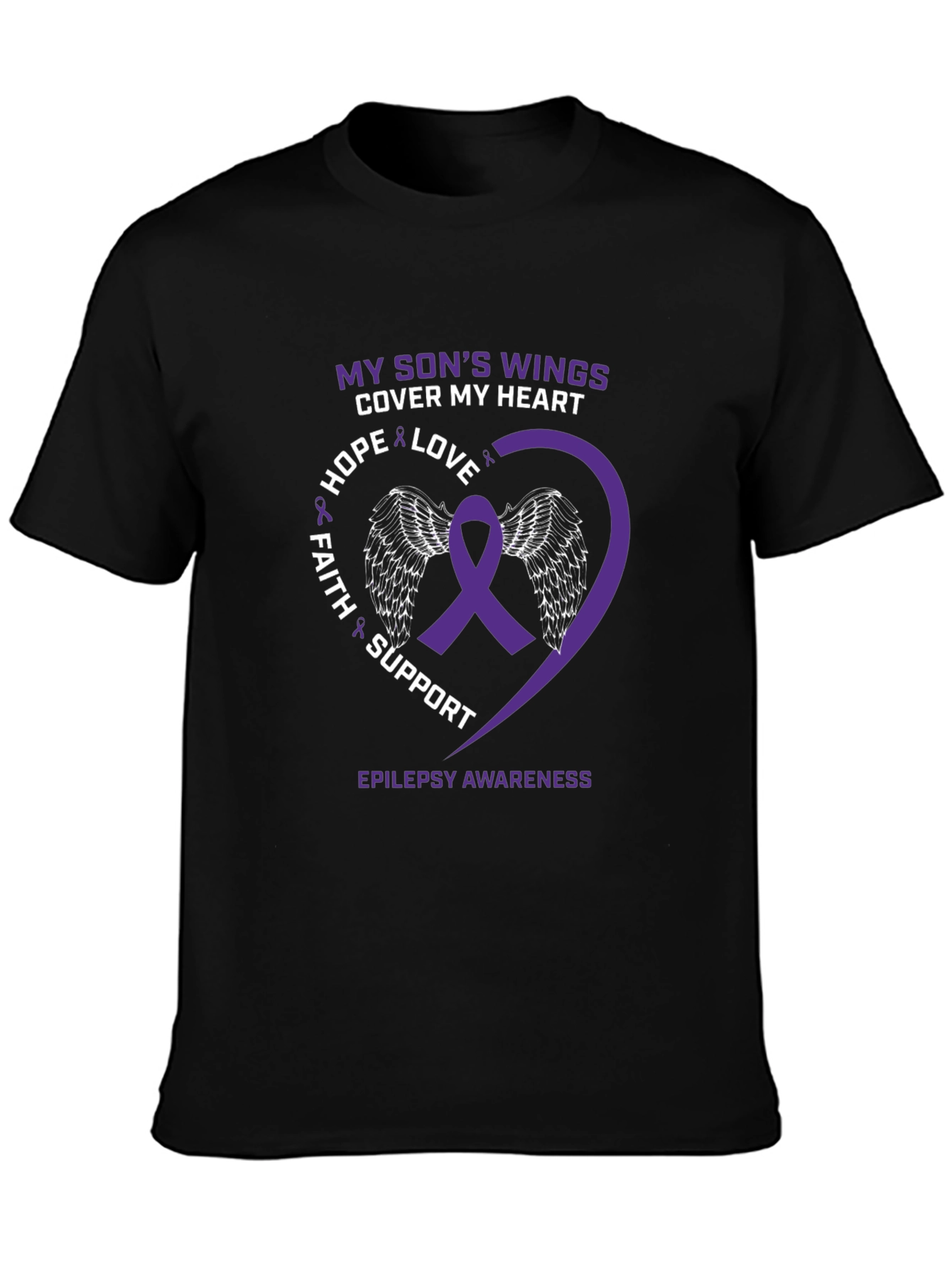 Epilepsy Awareness T-Shirt: My Sons Wings